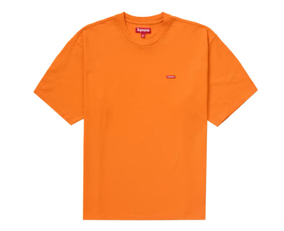 Size L Supreme Small Box Logo Tee “Orange” Brand New