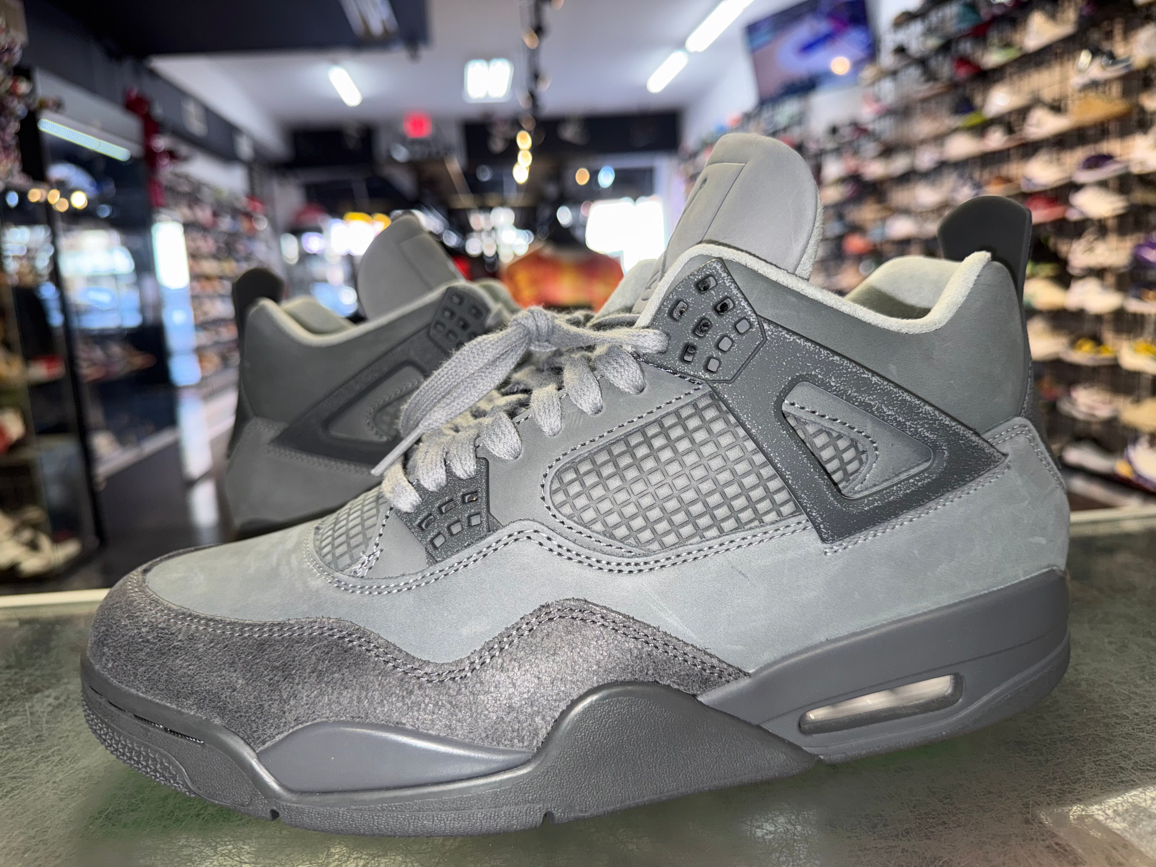 Size 11 Air Jordan 4 Paris Olympics "Wet Cement"