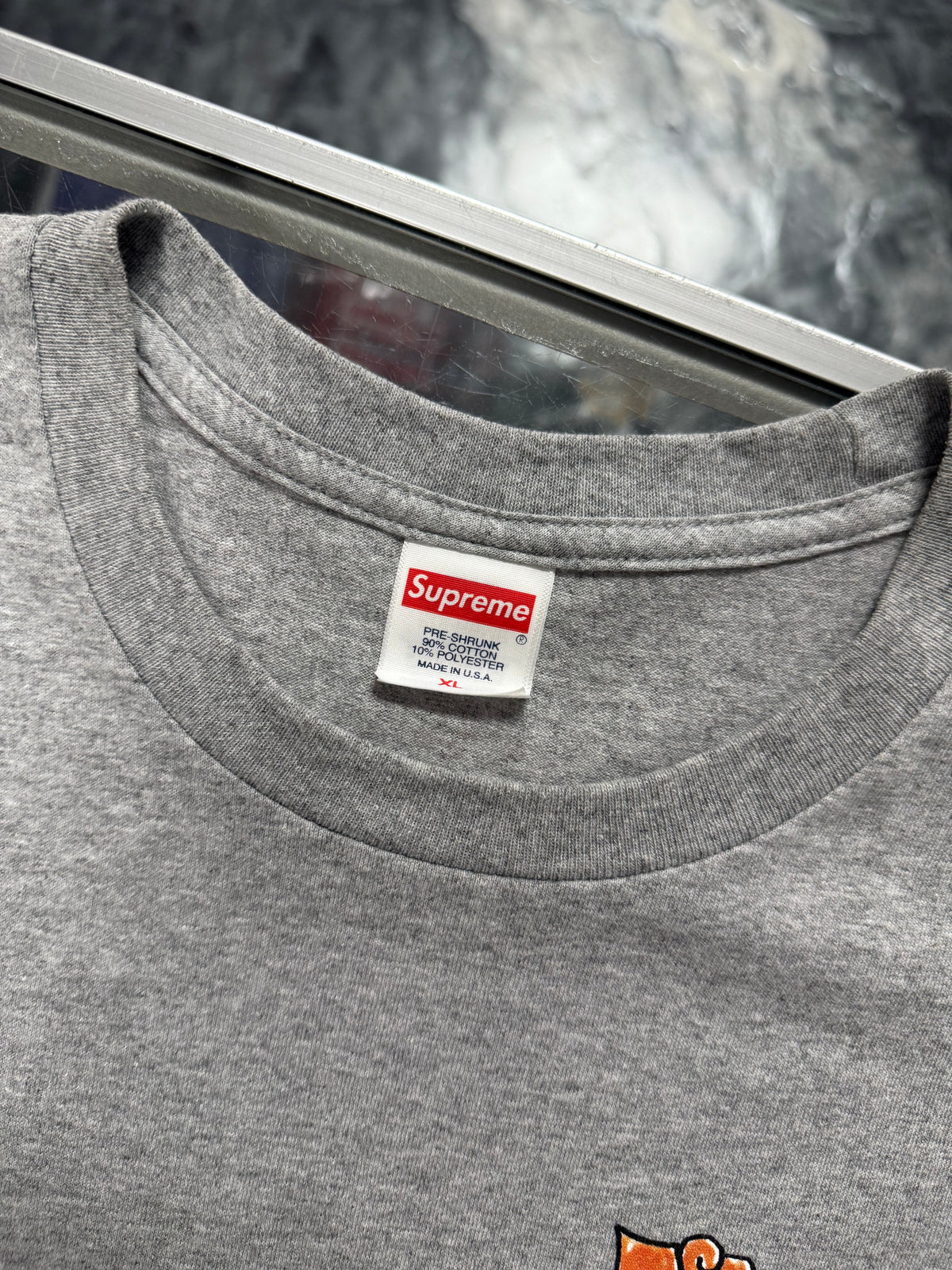 Supreme Gonz Portrait Tee Grey, pre-owned, size XL – view 4