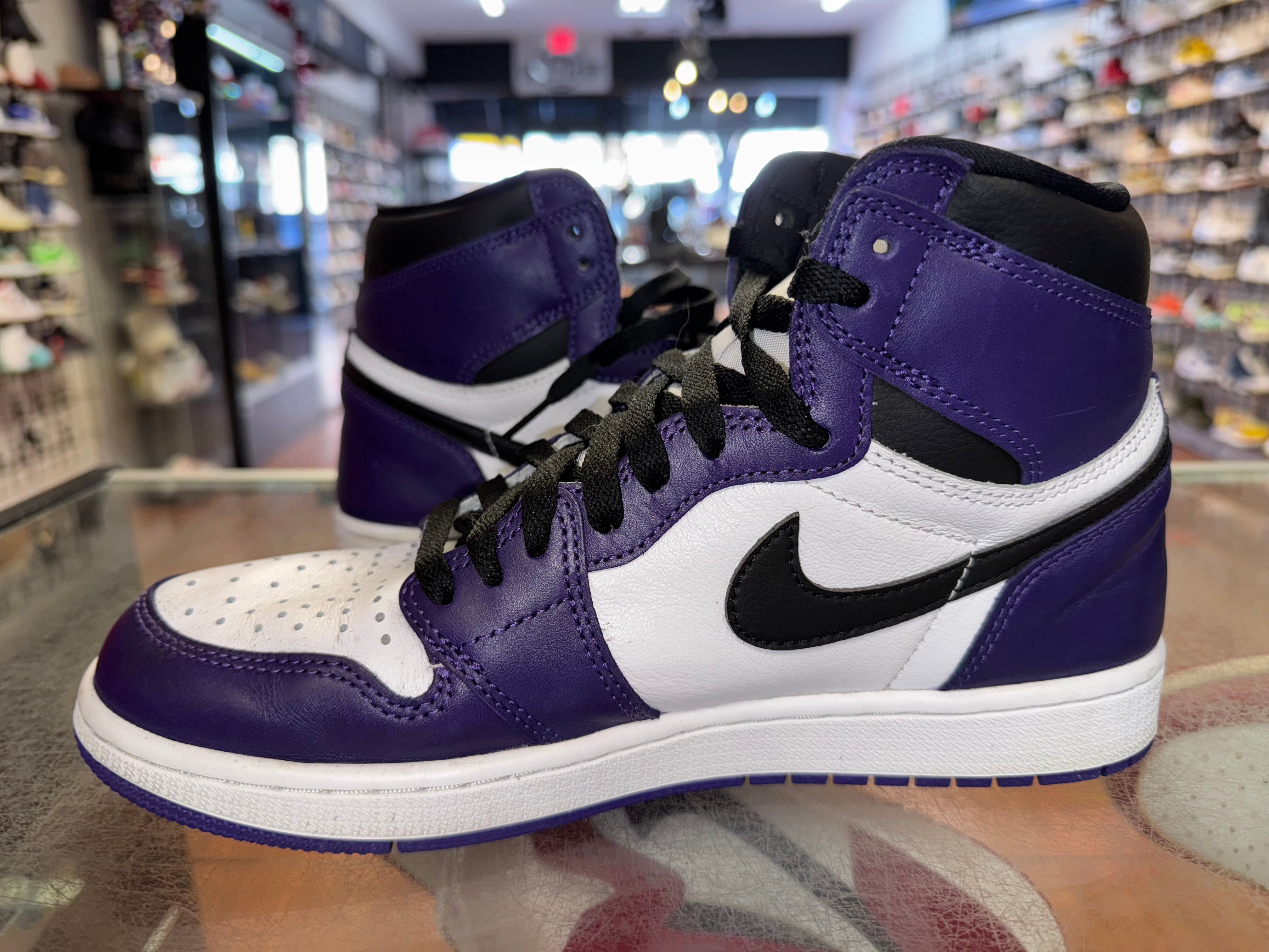 Size 8.5 Air Jordan 1 “Court Purple 2.0”