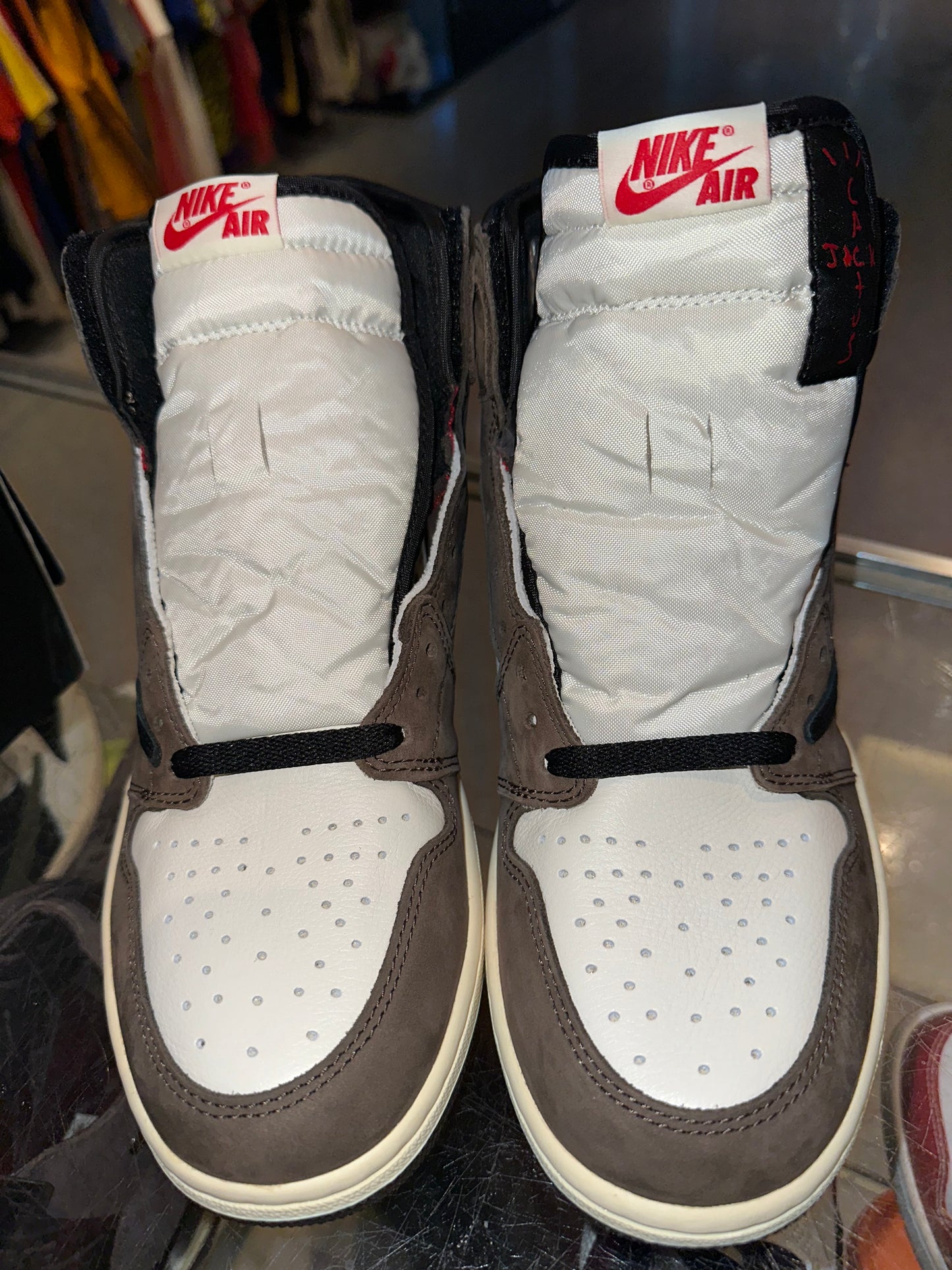Size 10 Air Jordan 1 “Travis Scott” Brand New (Mall)
