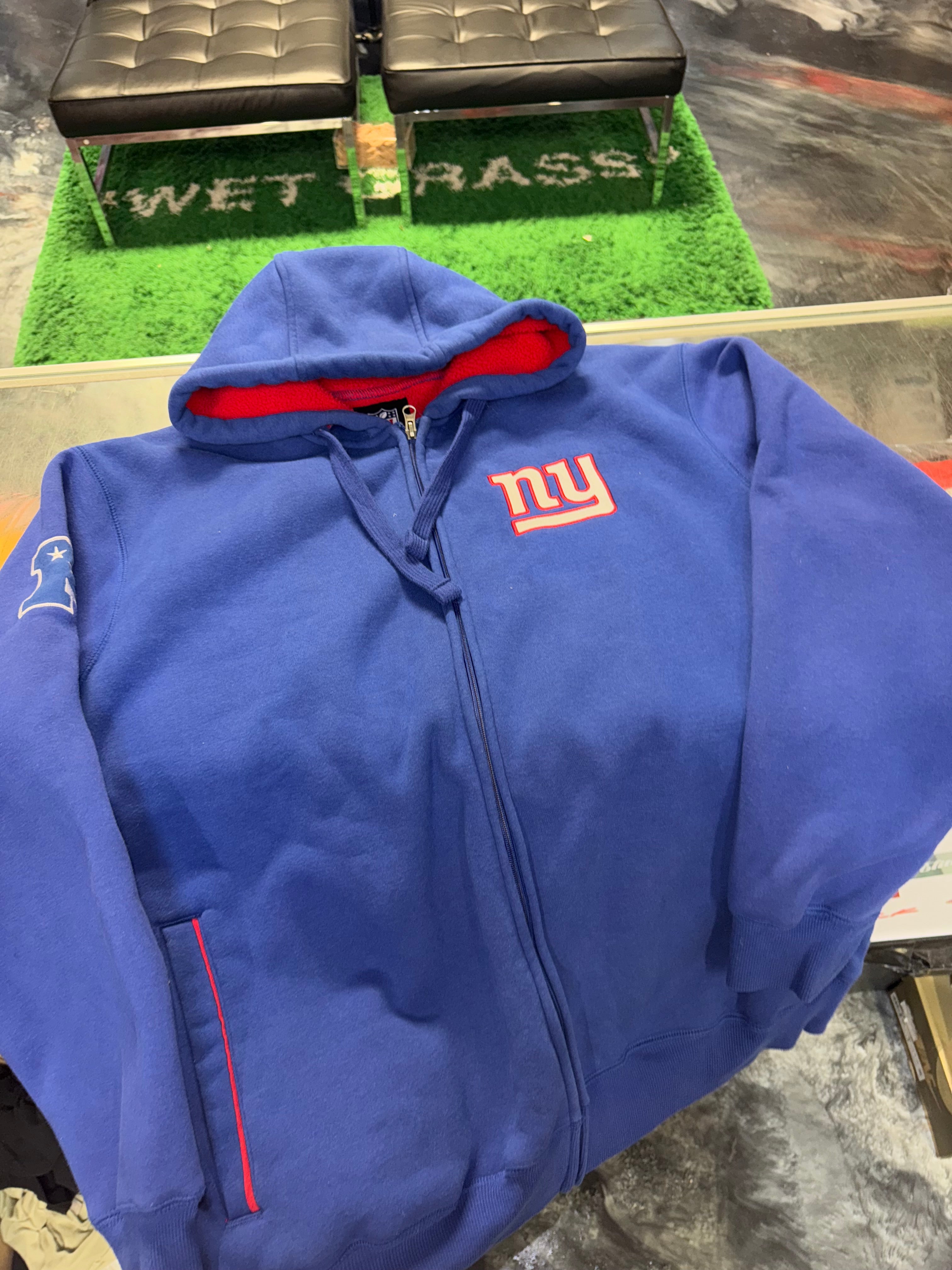 2X-Large NY Giants Fleece Hoodie