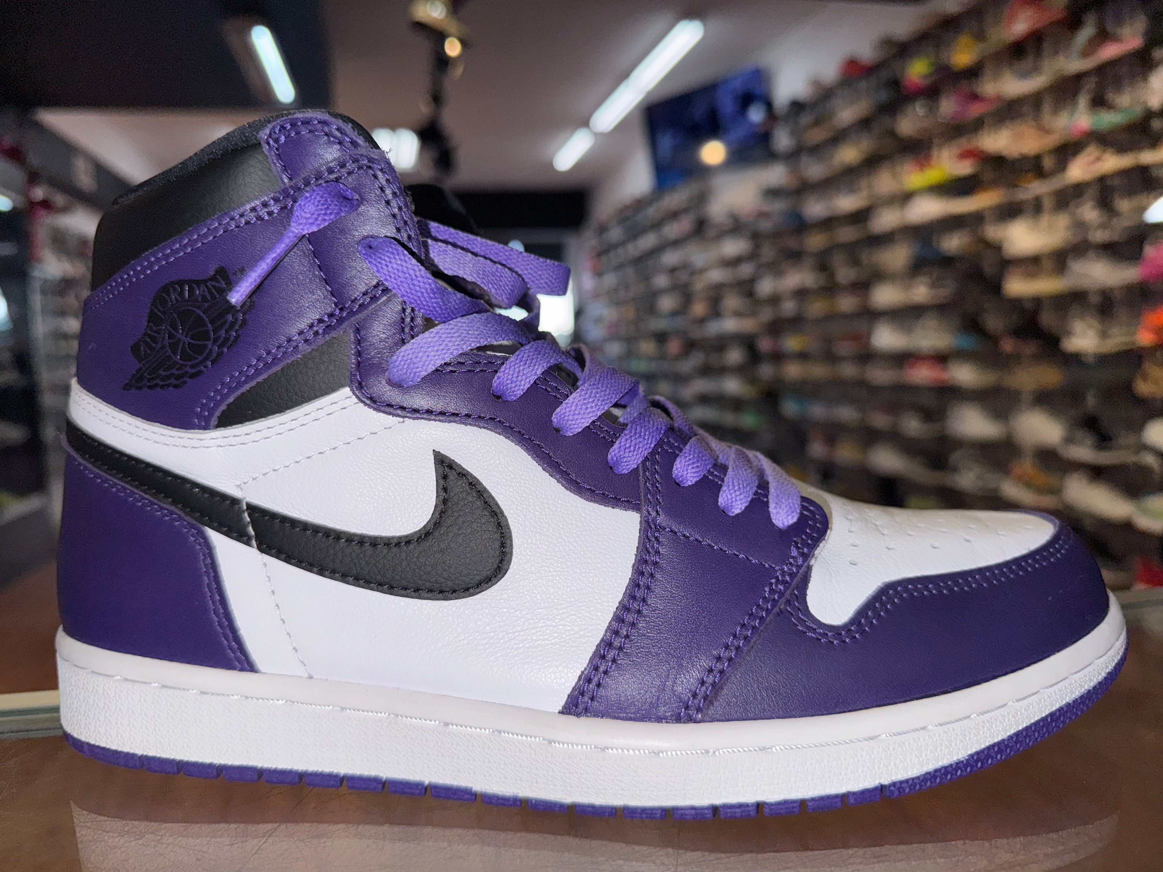 Size 10 Air Jordan 1 "Court Purple 2.0"