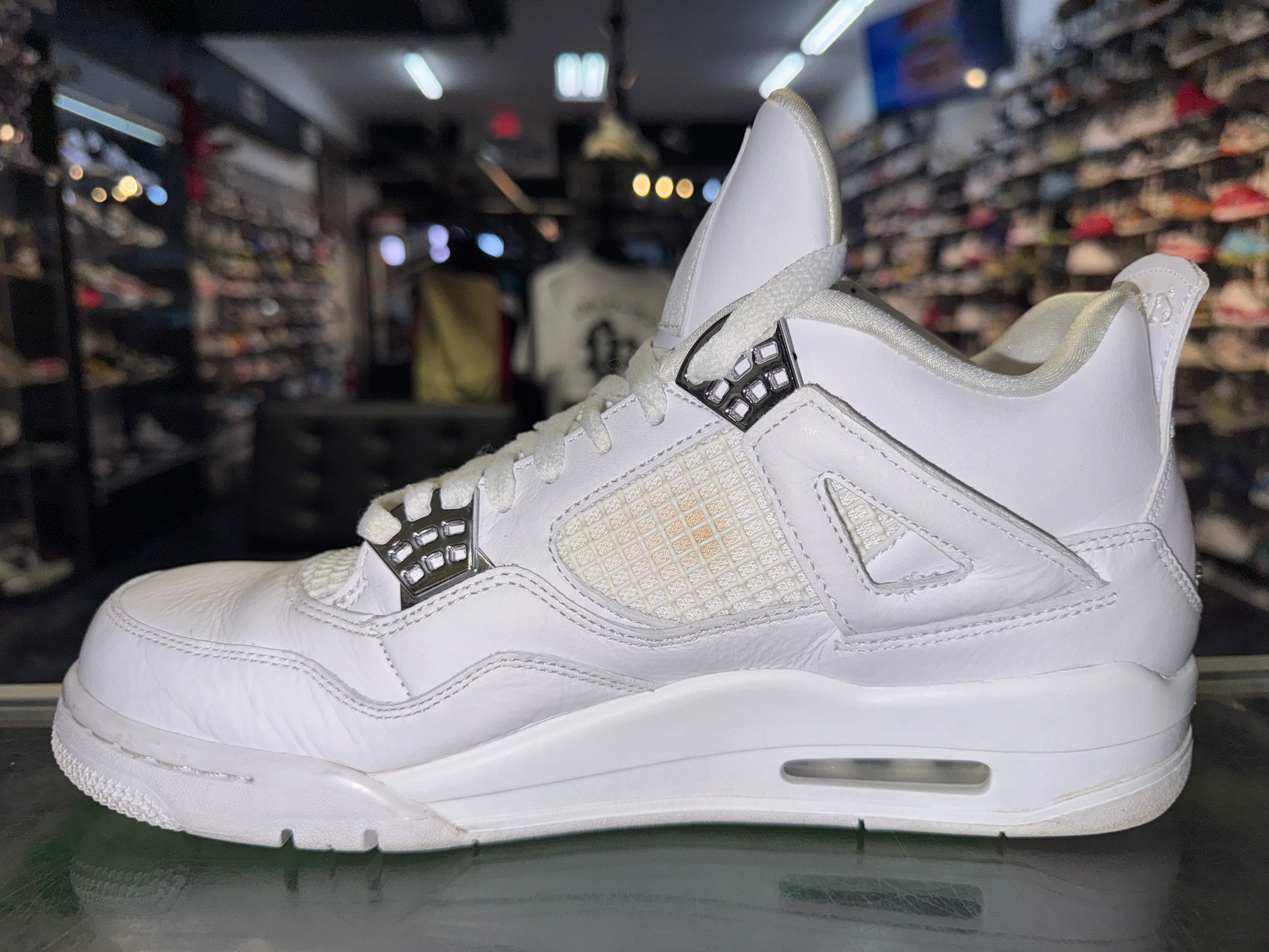 Size 10.5 Air Jordan 4 "Pure Money"