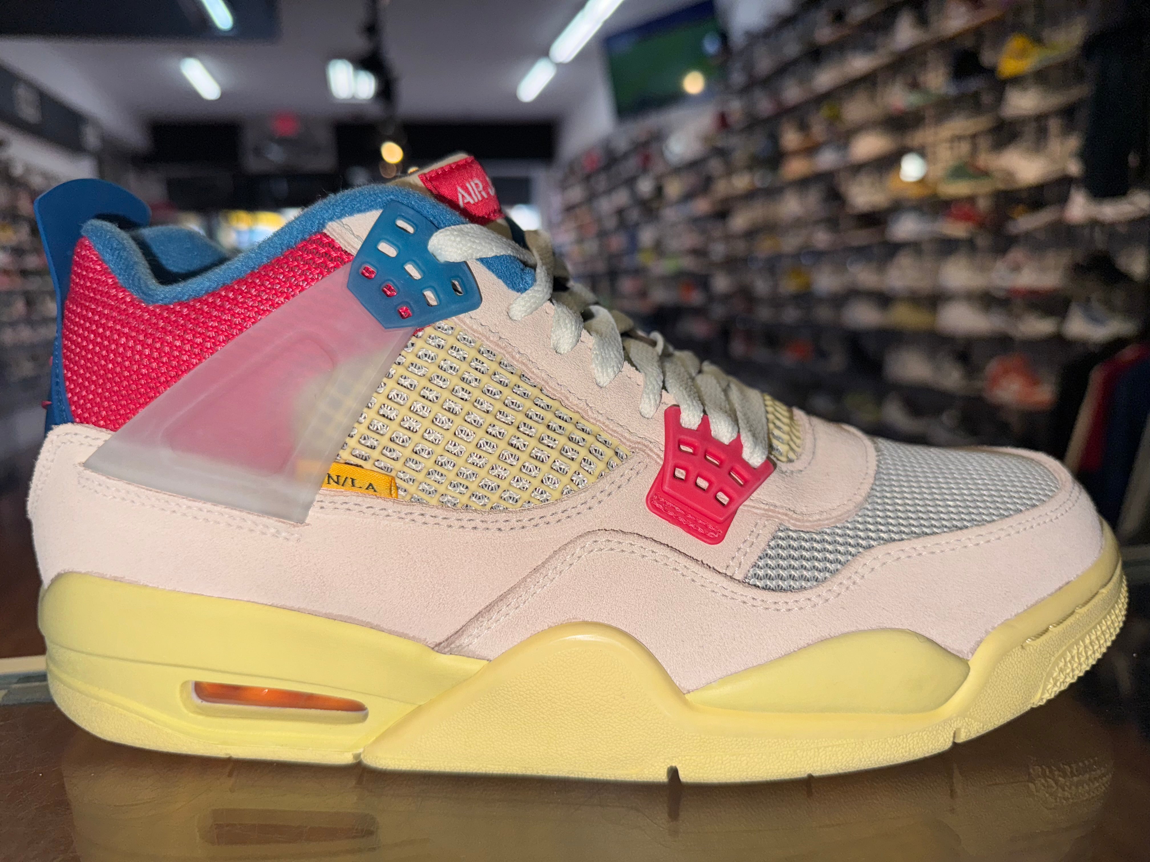 Size 9.5 Air Jordan 4 Union "Guava Ice"