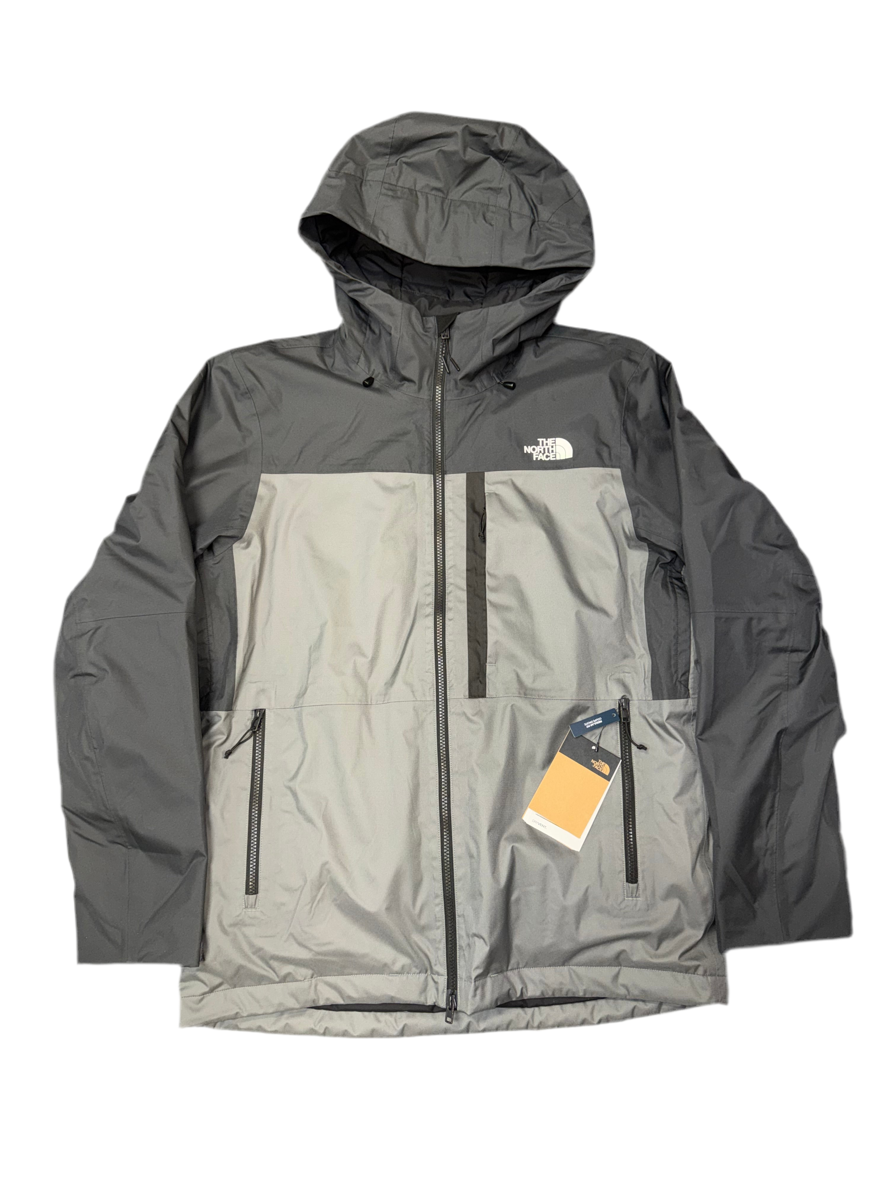 Size L The North Face DryVent Insulated Jacket “Black/Grey” Brand New
