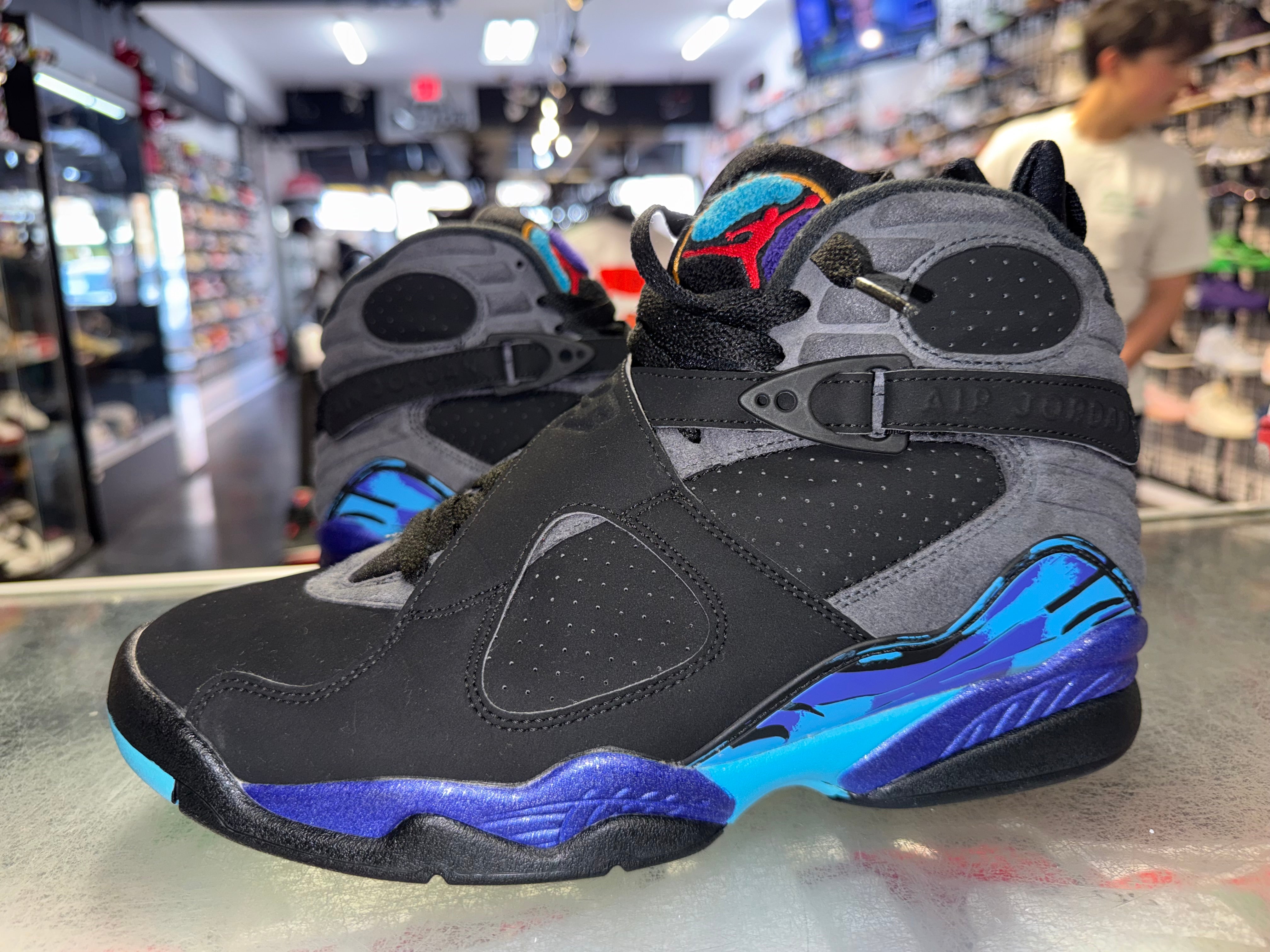 Size 9 Air Jordan 8 "Aqua" 2015