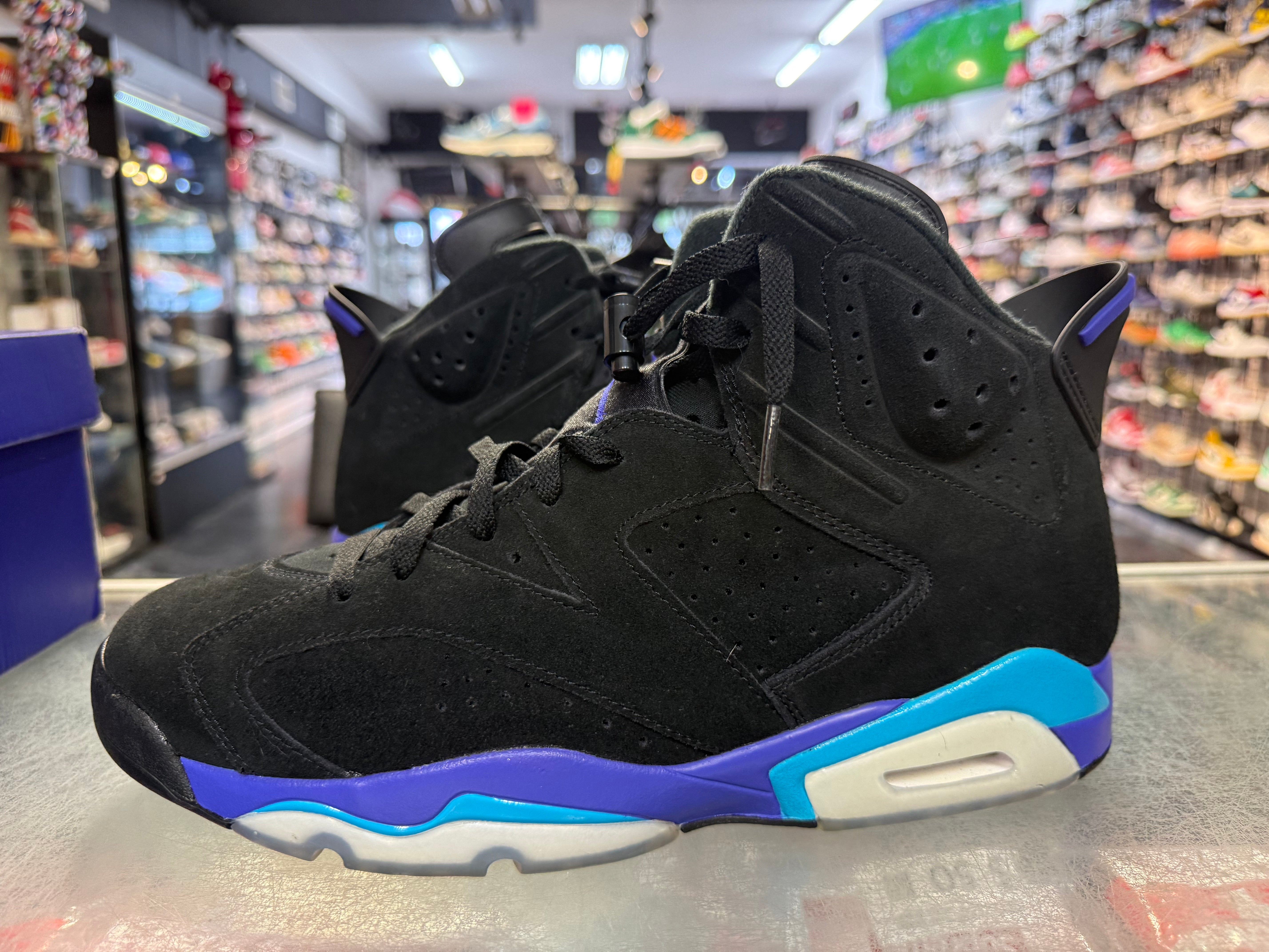 Size 13 Air Jordan 6 "Aqua"