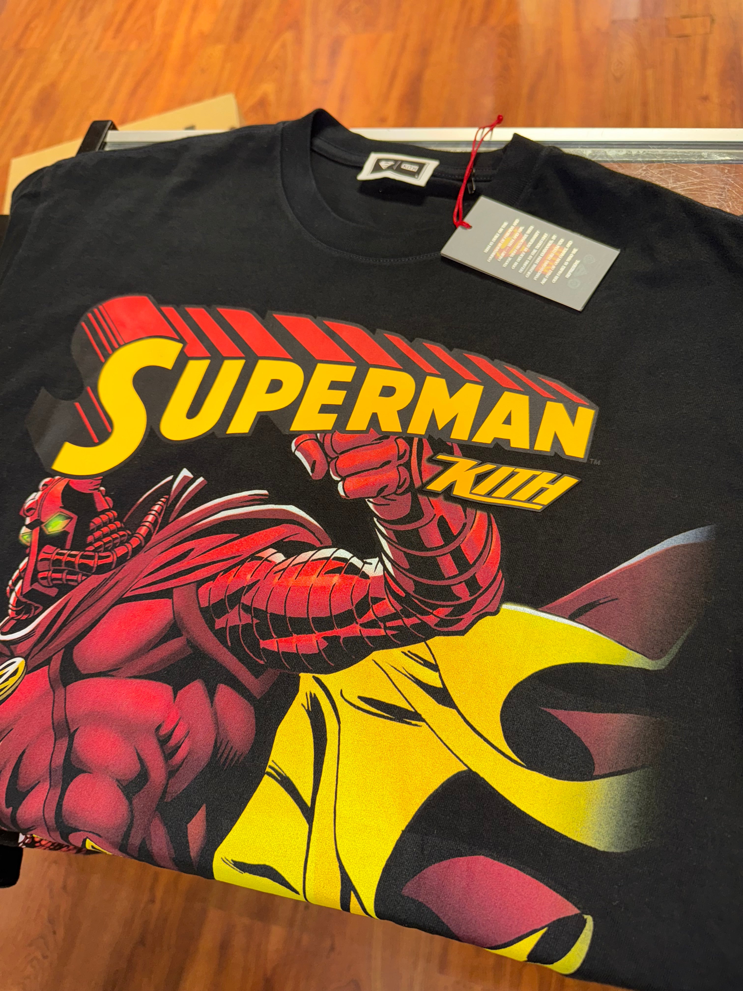 Size S (Fits M) Kith Superman Zod Tee “Black” Brand New