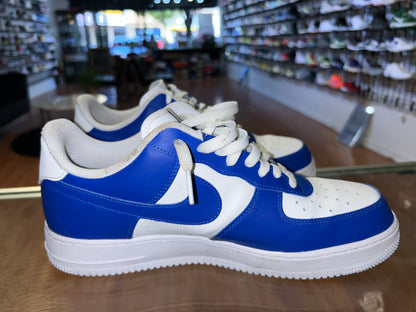 Size 11.5 Air Force 1 By You “White Blue” (MAMO)