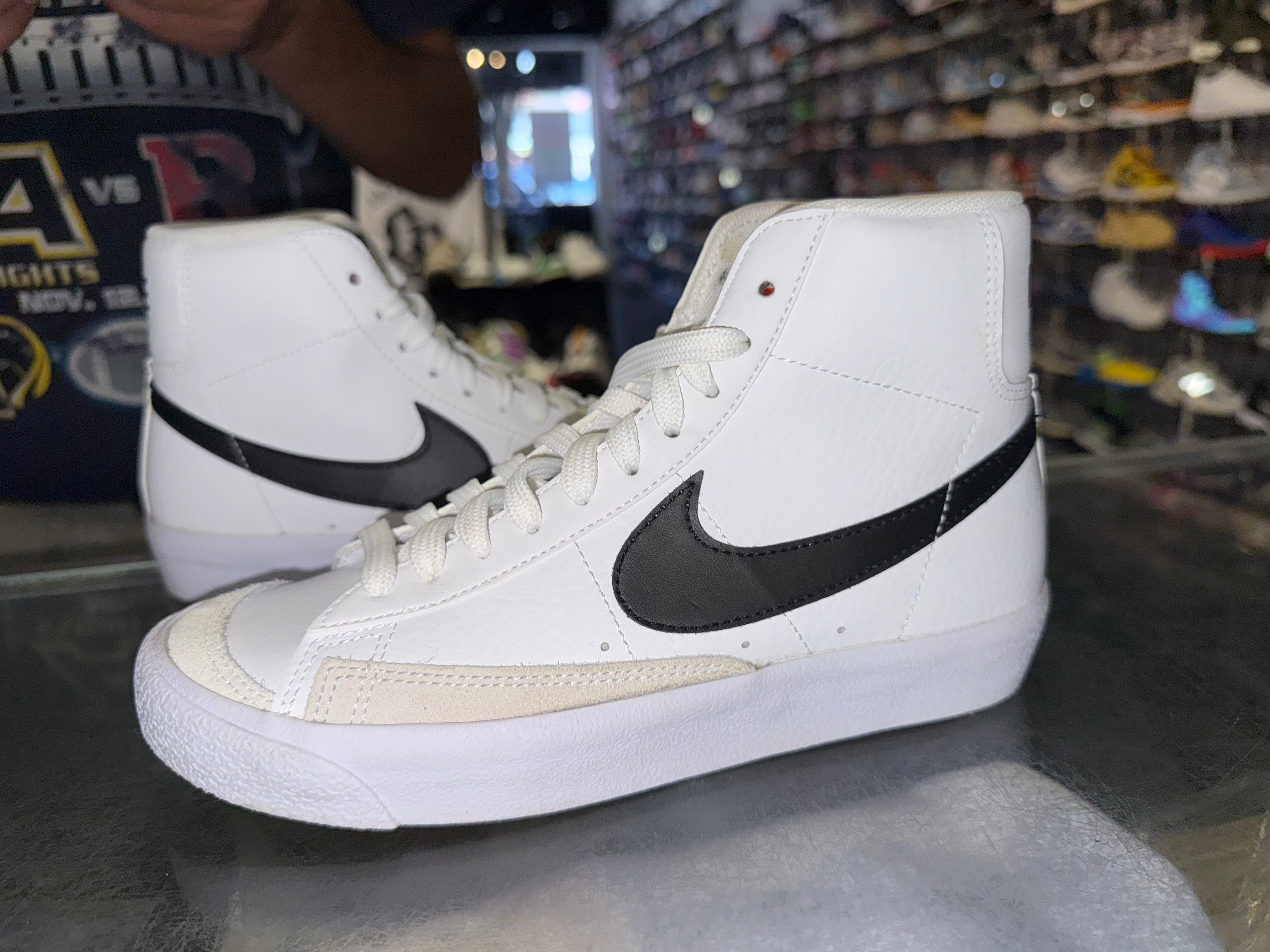 Size 4.5 Blazer High "Black White"