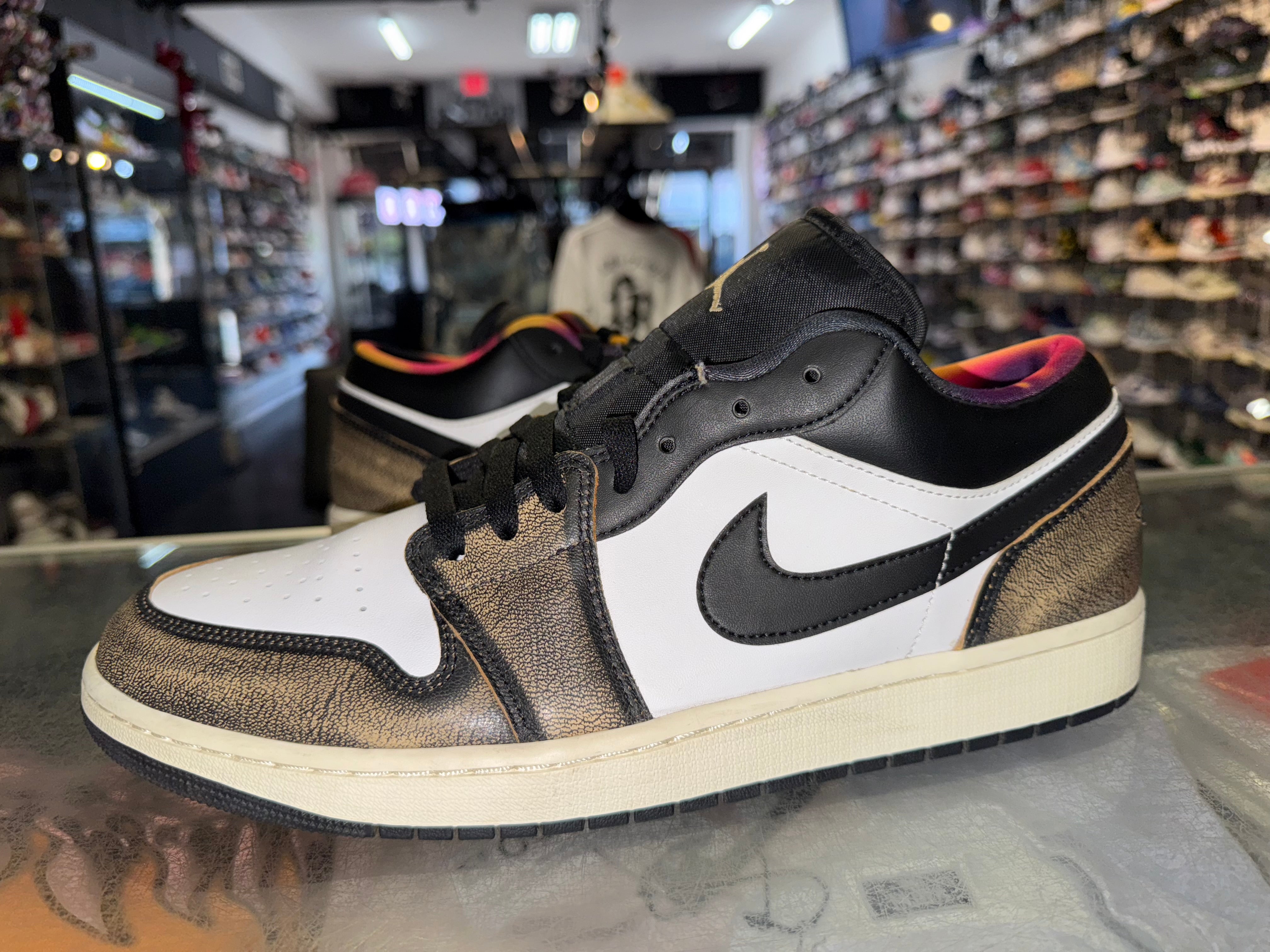 Size 13 Air Jordan 1 Low “Wearaway Yellow”
