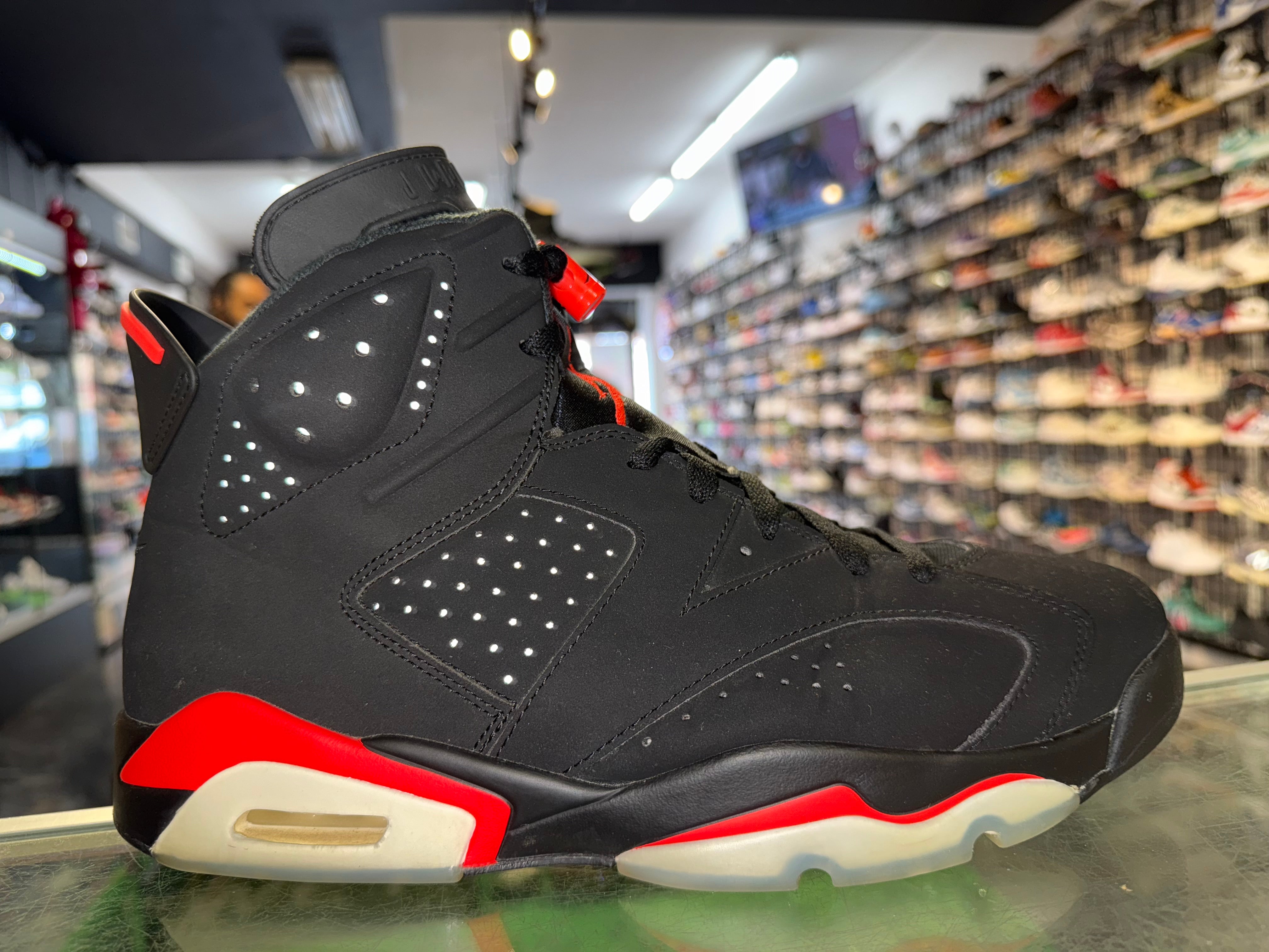 Size 10.5 Air Jordan 6 "Black Infrared"