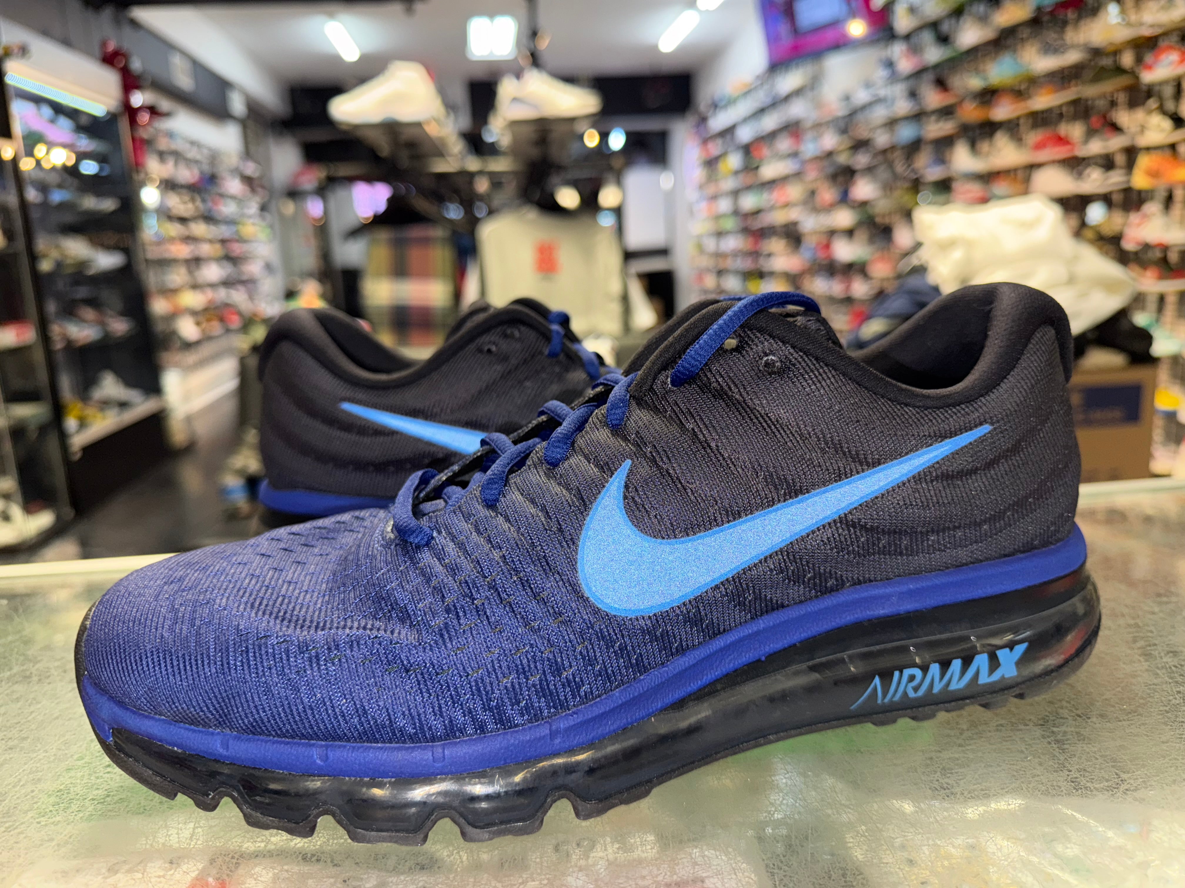 Size 11 Air Max 2017 "Deep Royal"