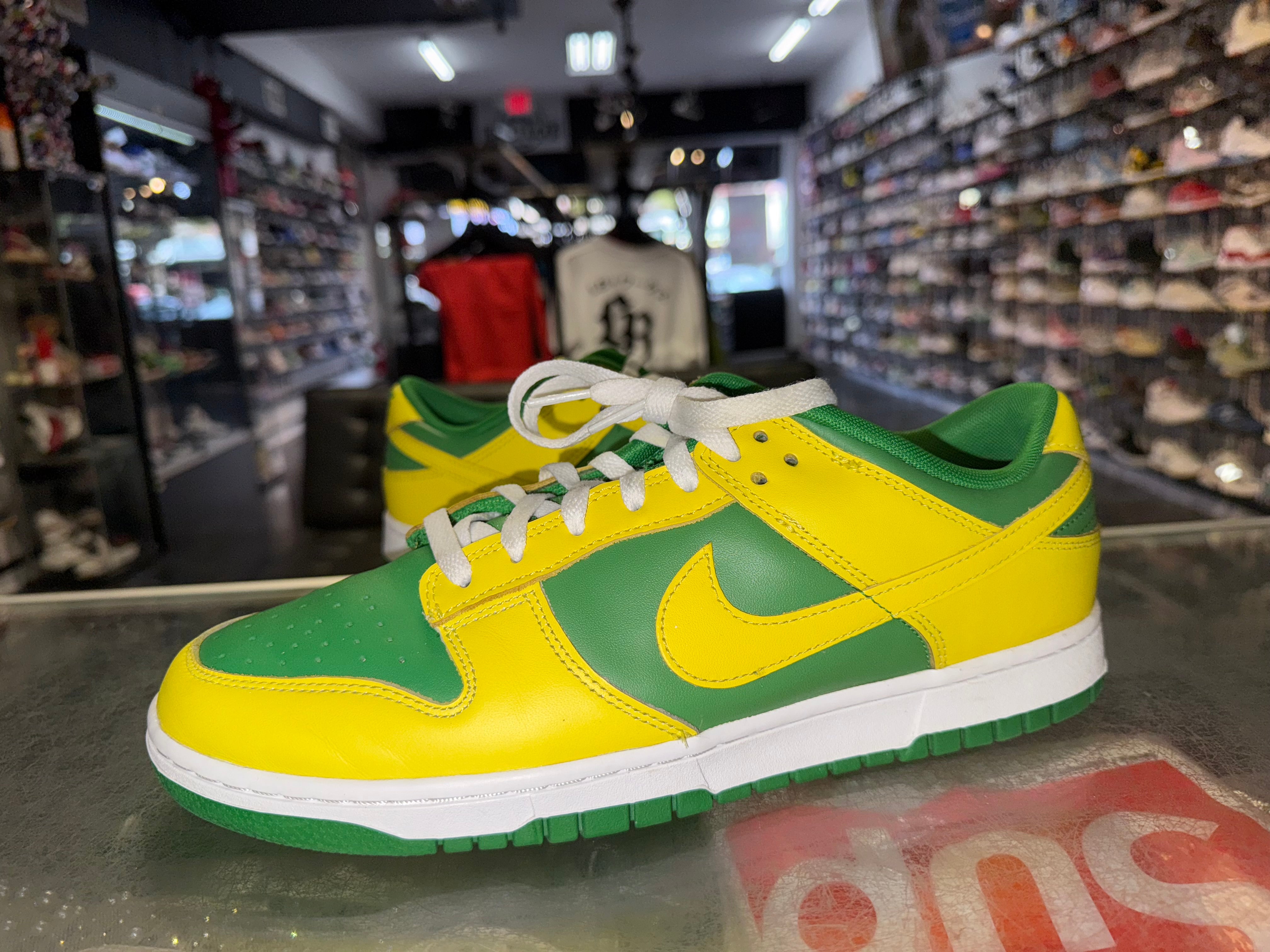 Size 11 Dunk Low “Reverse Brazil”