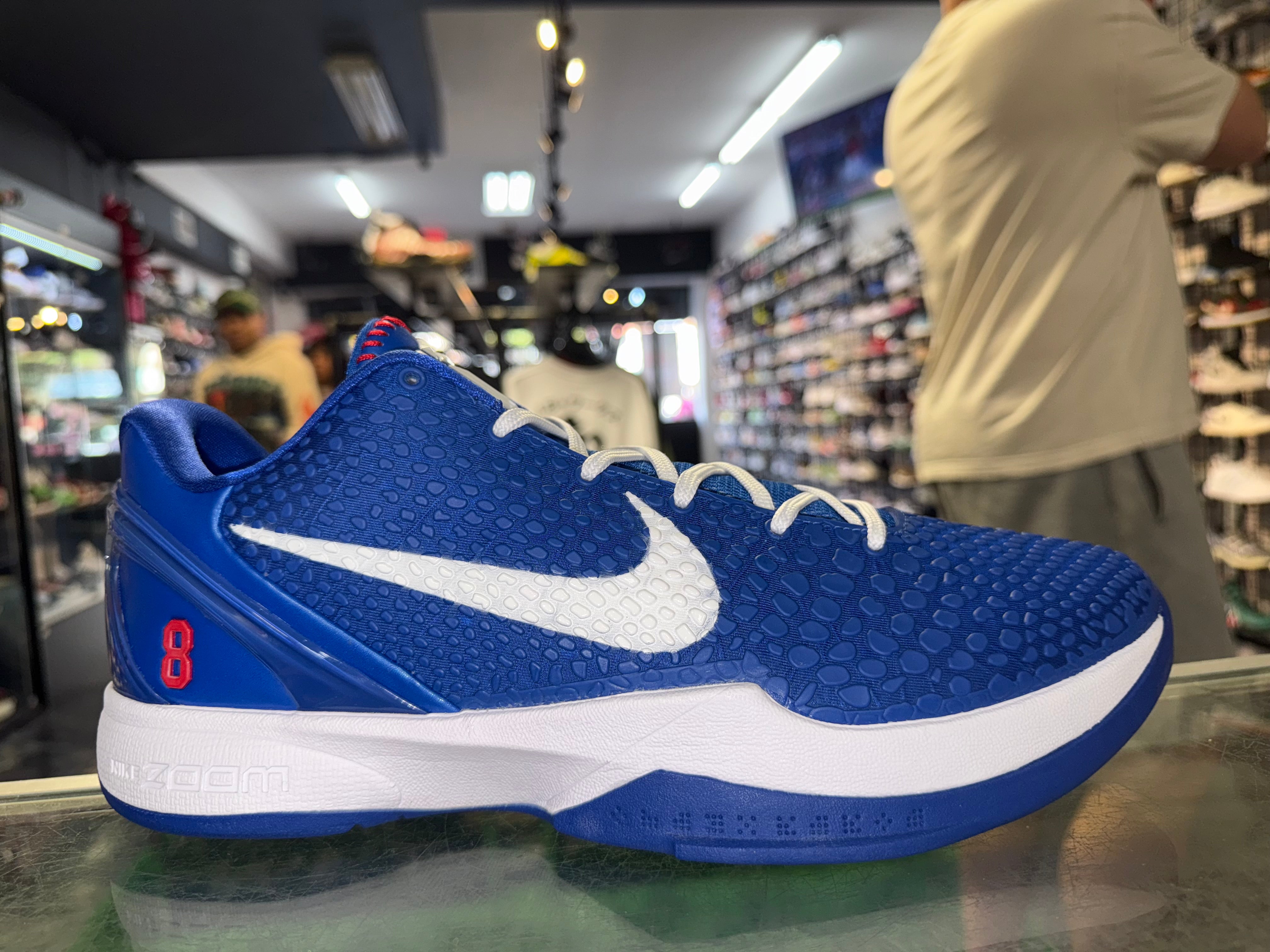 Size 13 Kobe 6 Protro "Dodgers"