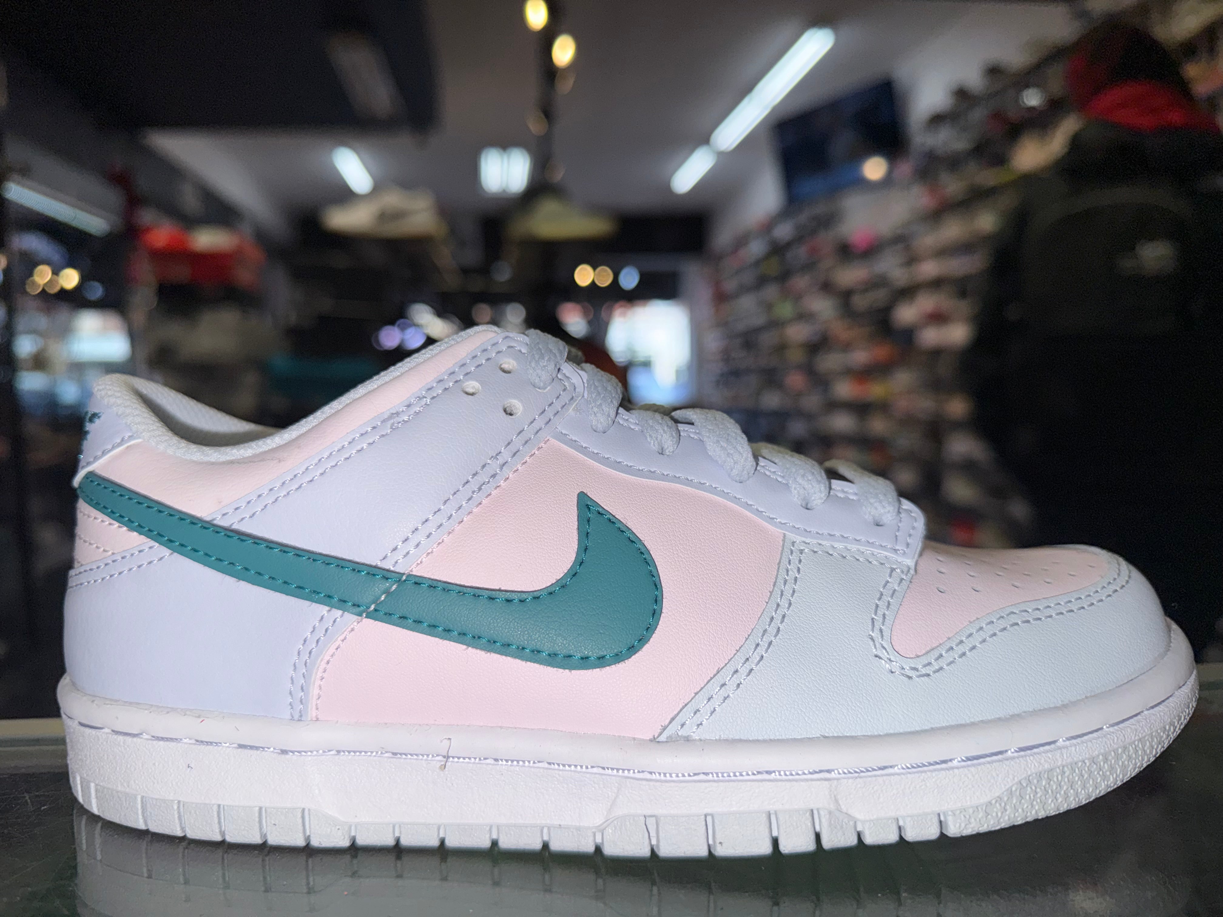 Size 4y Dunk Low "Mineral Teal" Brand New