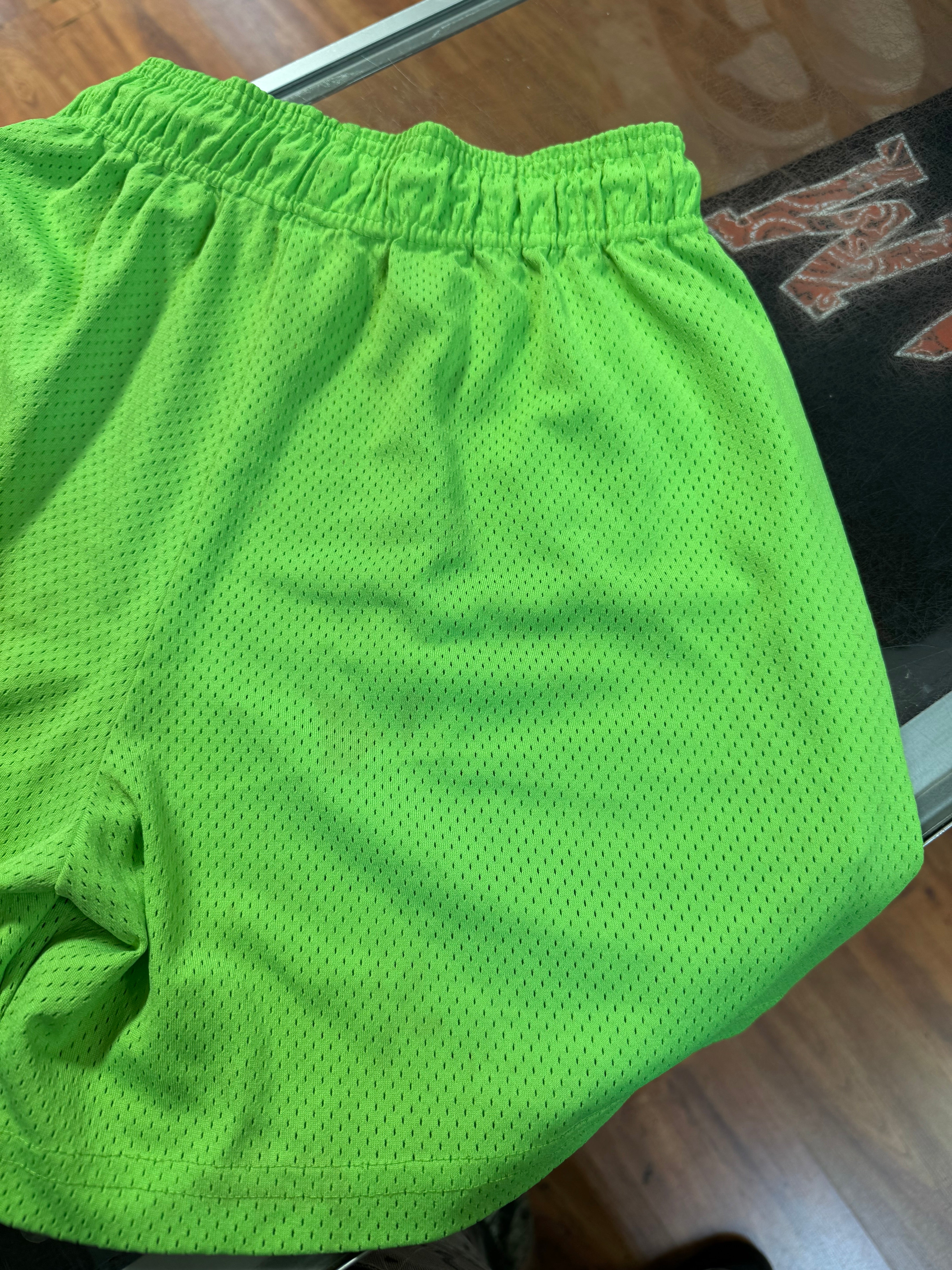 Size M Eric Emanuel EE Shorts “Lime Purple”