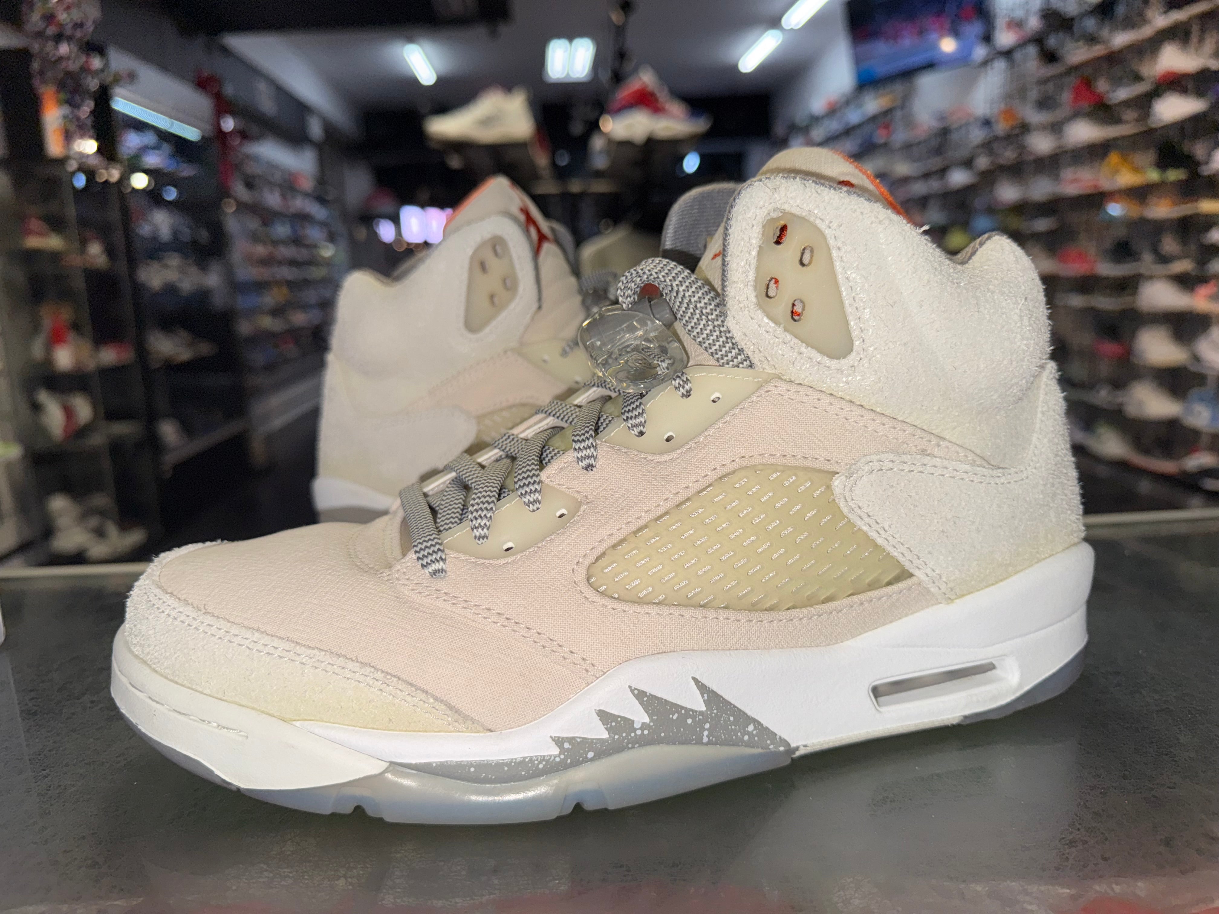 Size 10 Air Jordan 5 Craft “Light Orewood”