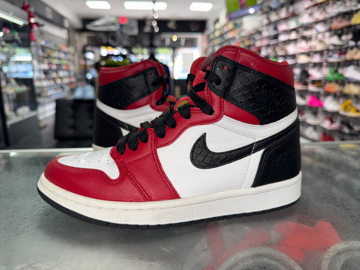 Size 5 (6.5W) Air Jordan 1 “Satin Snakeskin”