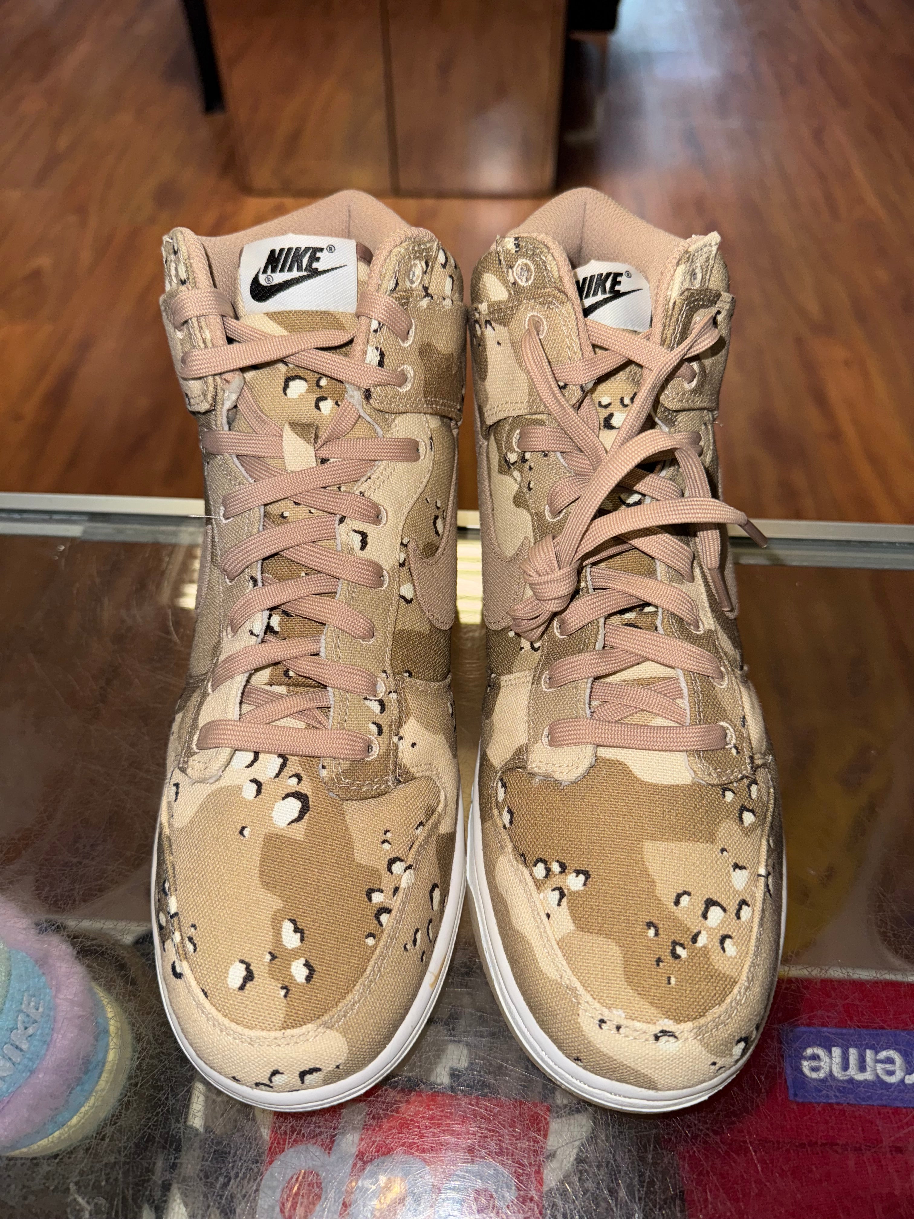 Size 9.5 (11W) Dunk High "Desert Camo" Brand New