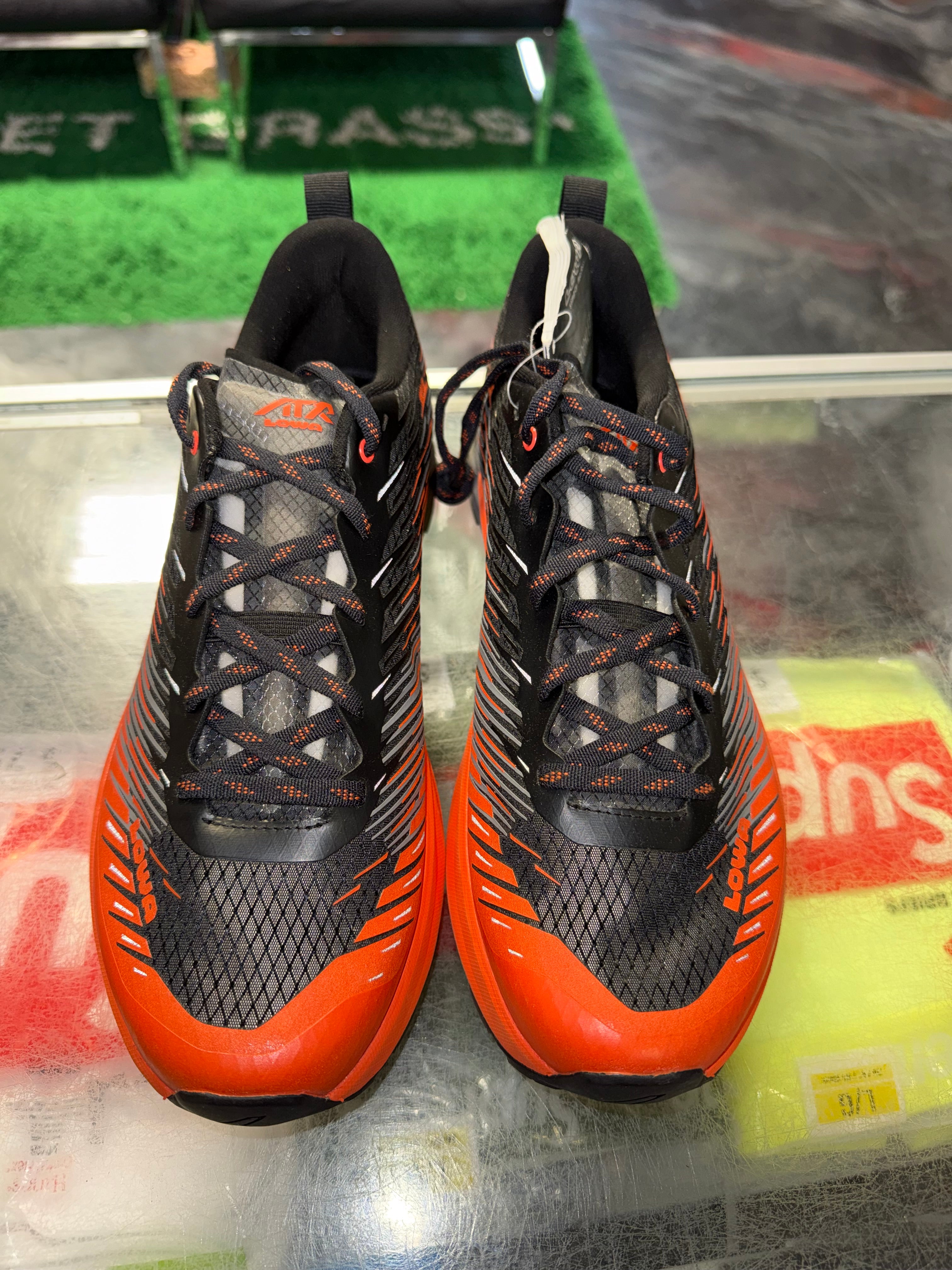 Size 9 Lowa Fortux Trail "Black Orange" Brand New