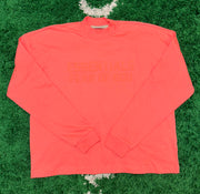 Size XS Essentials Long Sleeve “Coral”