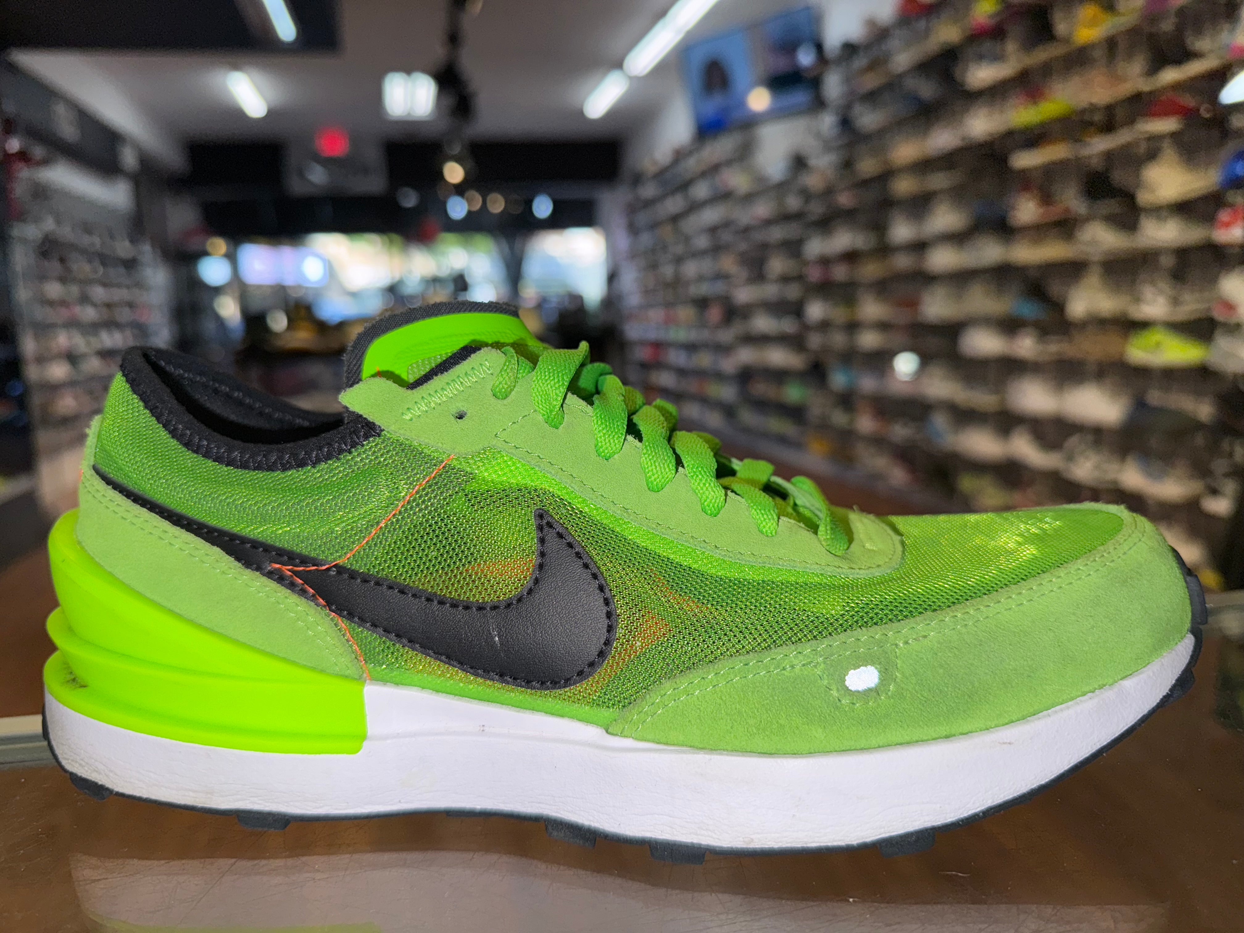 Size 7y Waffle One "Electric Green"