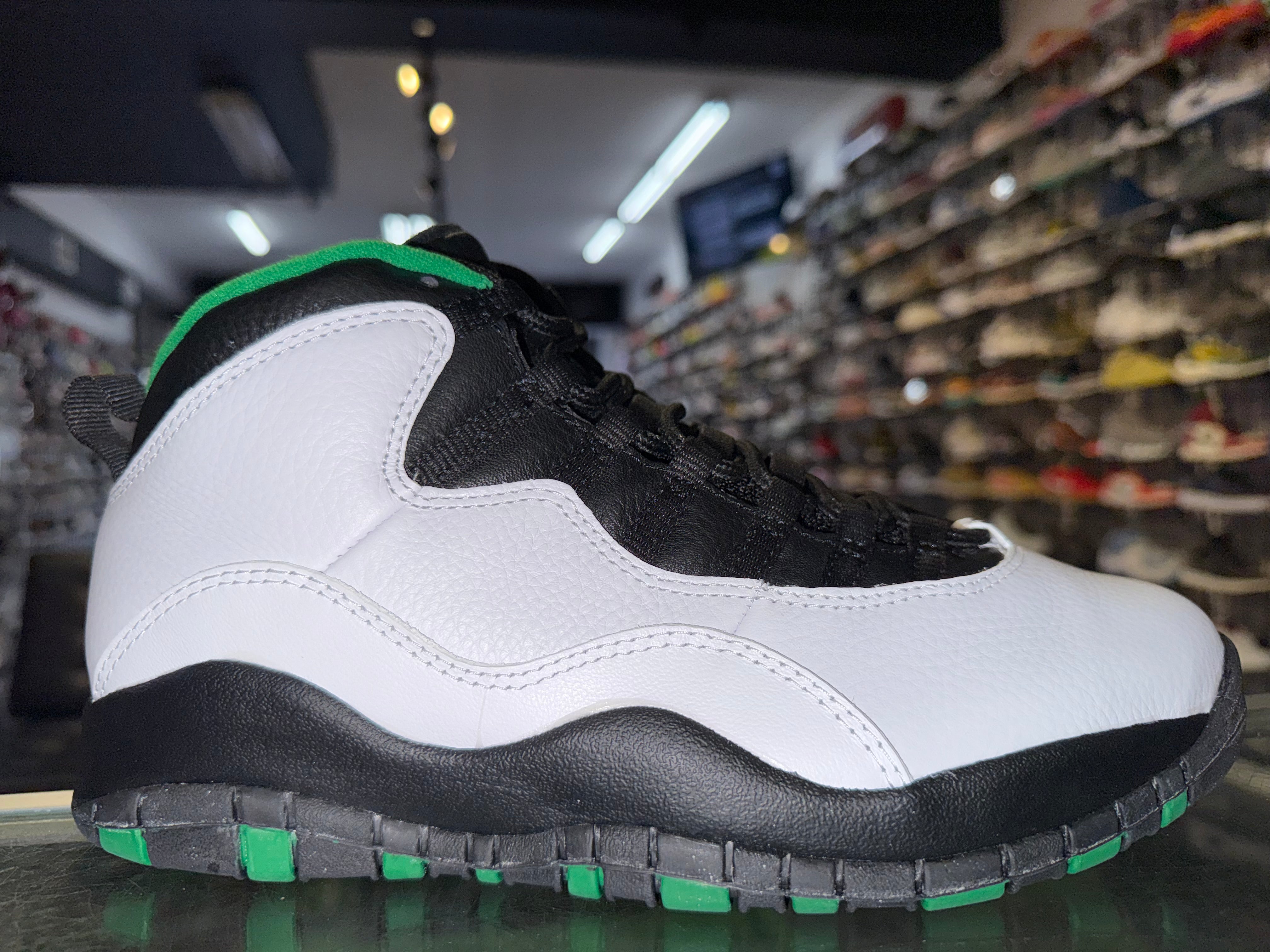 Size 7.5 Air Jordan 10 "Seattle" Brand New