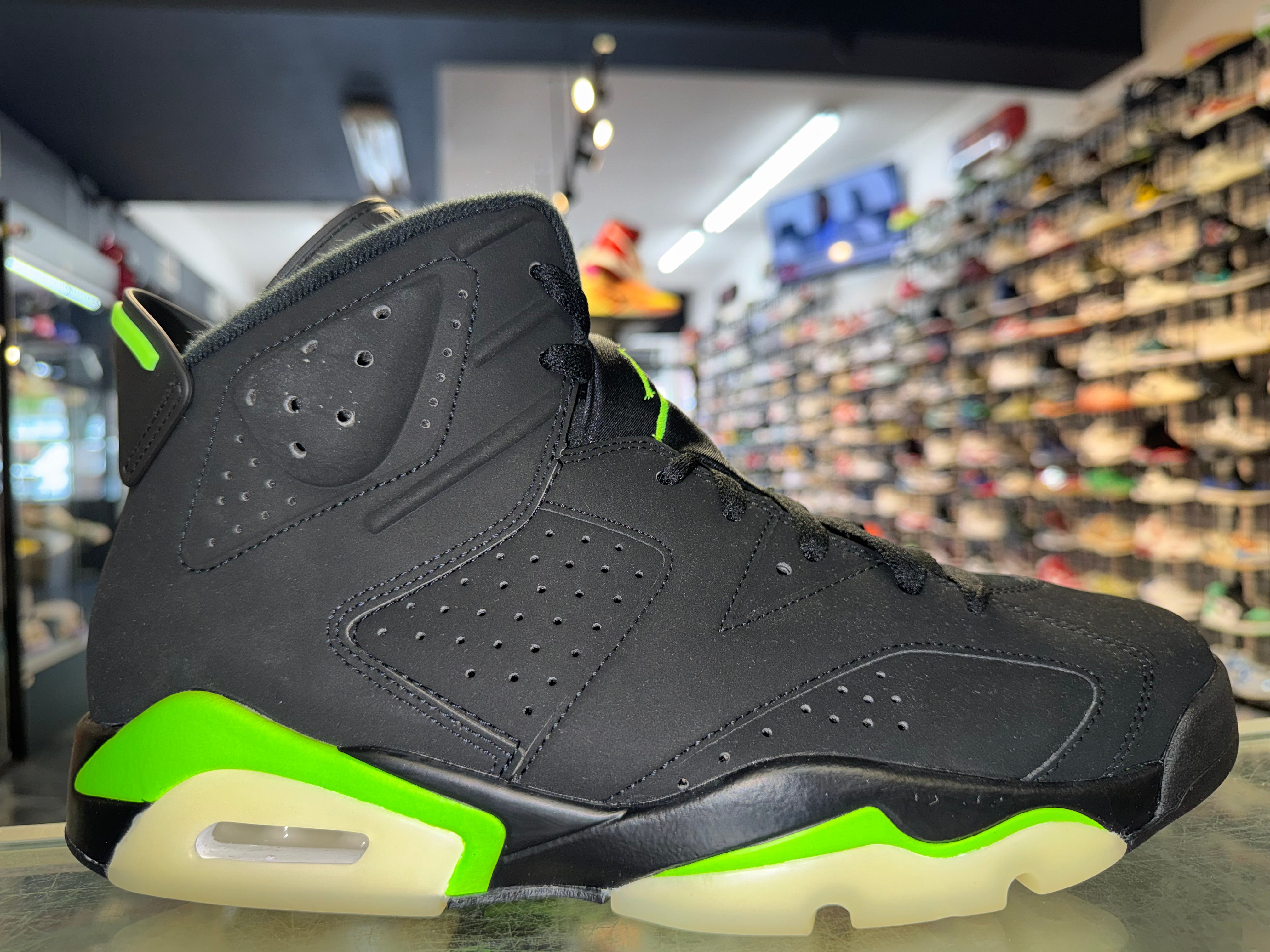 Size 10.5 Air Jordan 6 "Electric Green" Brand New