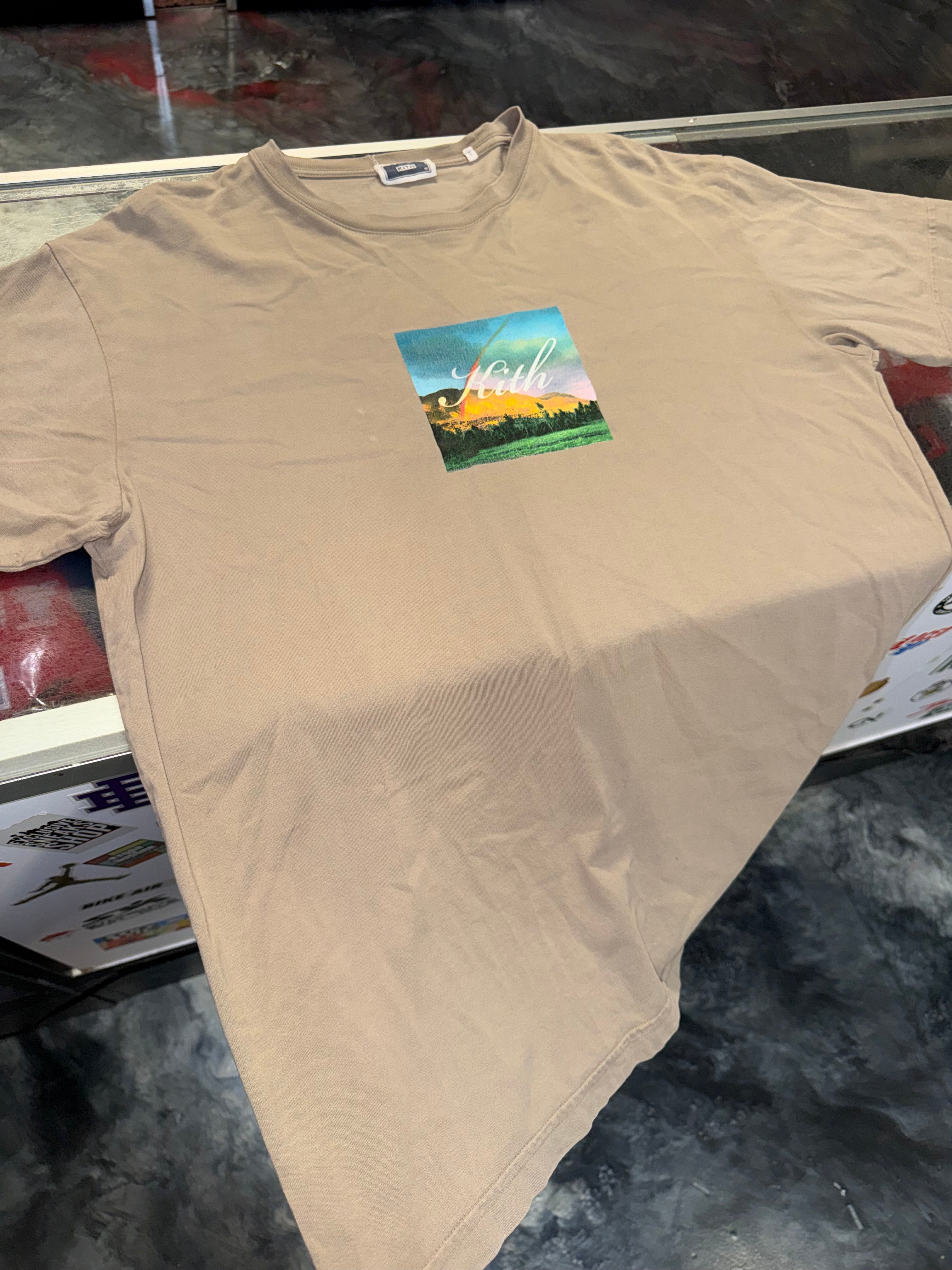 Size M Kith Pot of Gold Tee “Cinder”