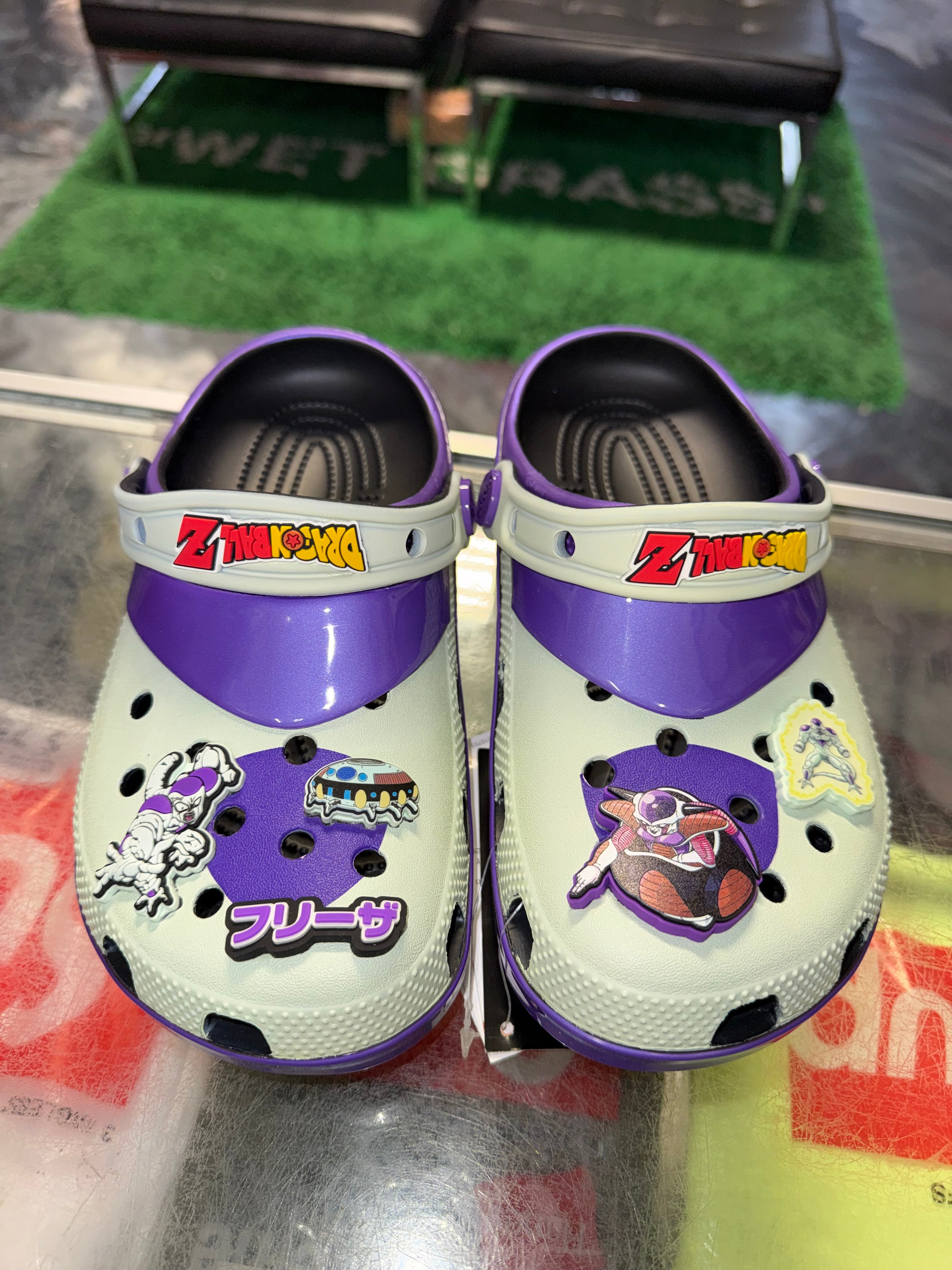 Size 5 Crocs x Dragon Ball Z Classic Clog “Frieza” Brand New