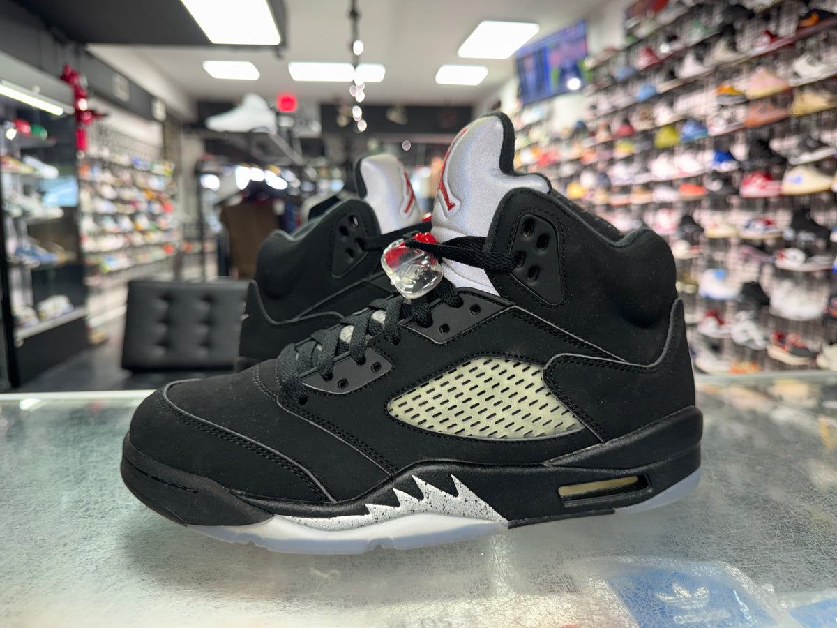 Size 8.5 Air Jordan 5 “Black Metallic” 2016 Worn 1x