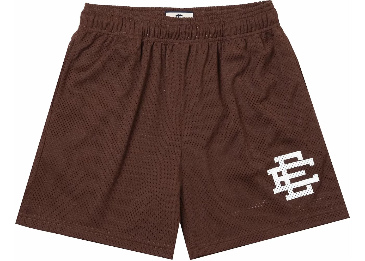 Size L Eric Emanuel EE Shorts “Brown/White”