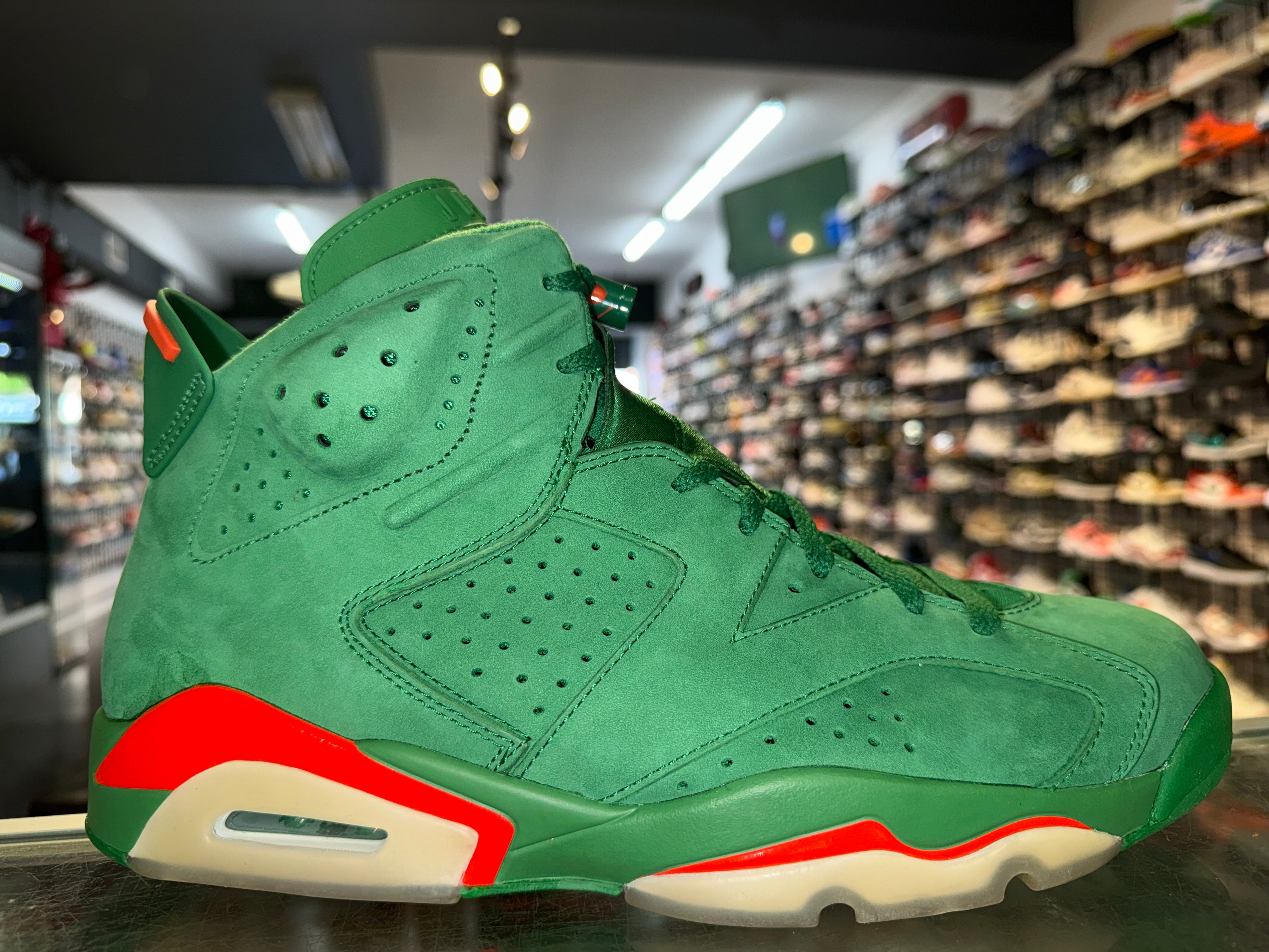 Size 11 Air Jordan 6 Gatorade “Green” Brand New
