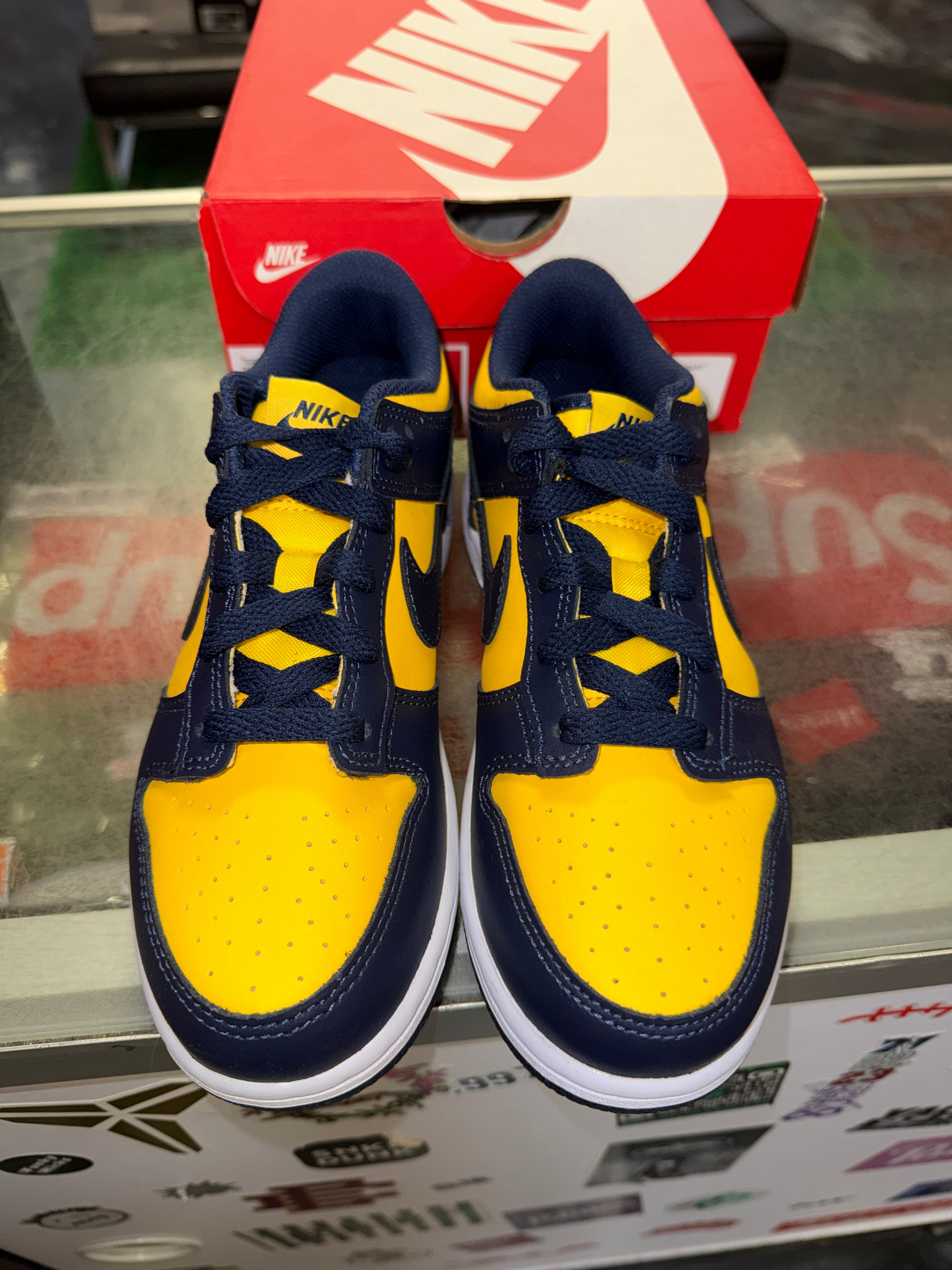 Size 3y Dunk Low “Michigan” Brand New (PS)