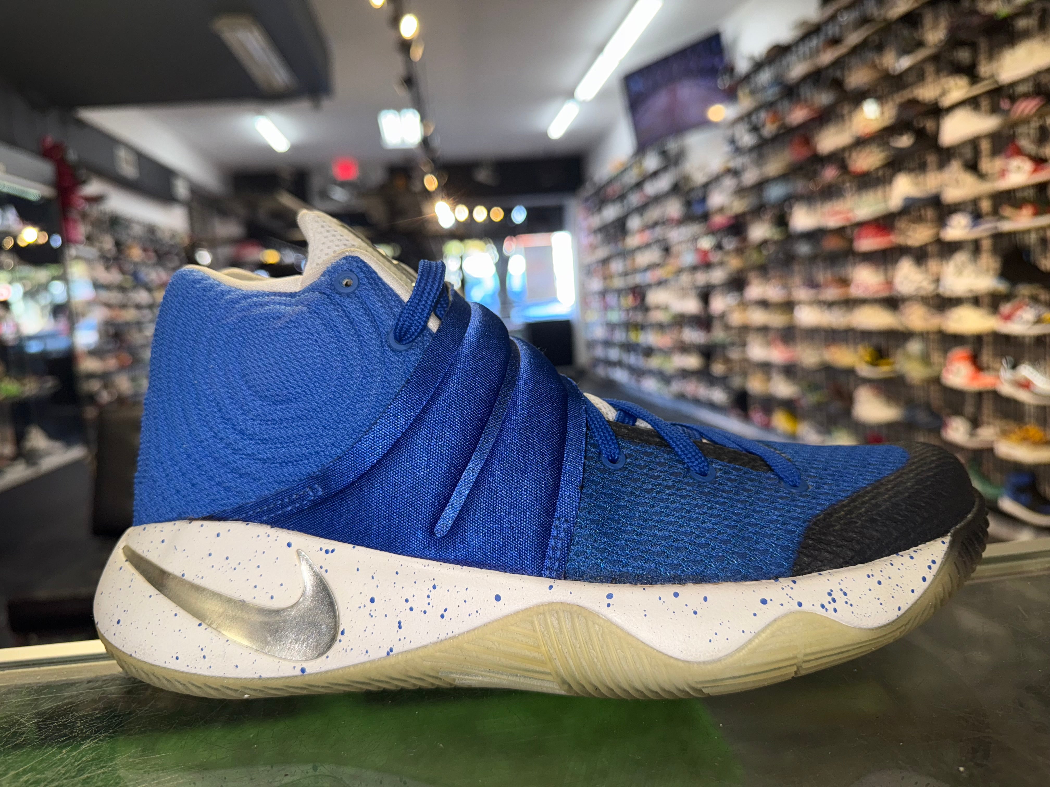 Size 9 Kyrie 2 Nike ID "Duke"