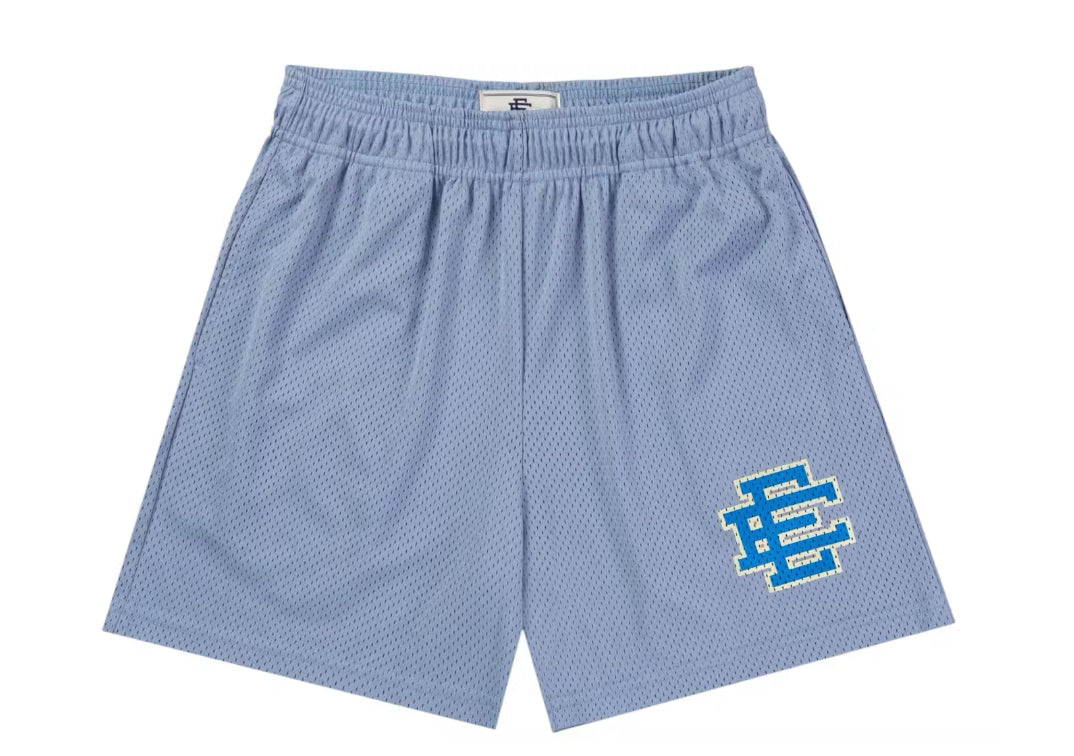 Size XL Eric Emanuel EE Shorts “Blue Tide” Brand New