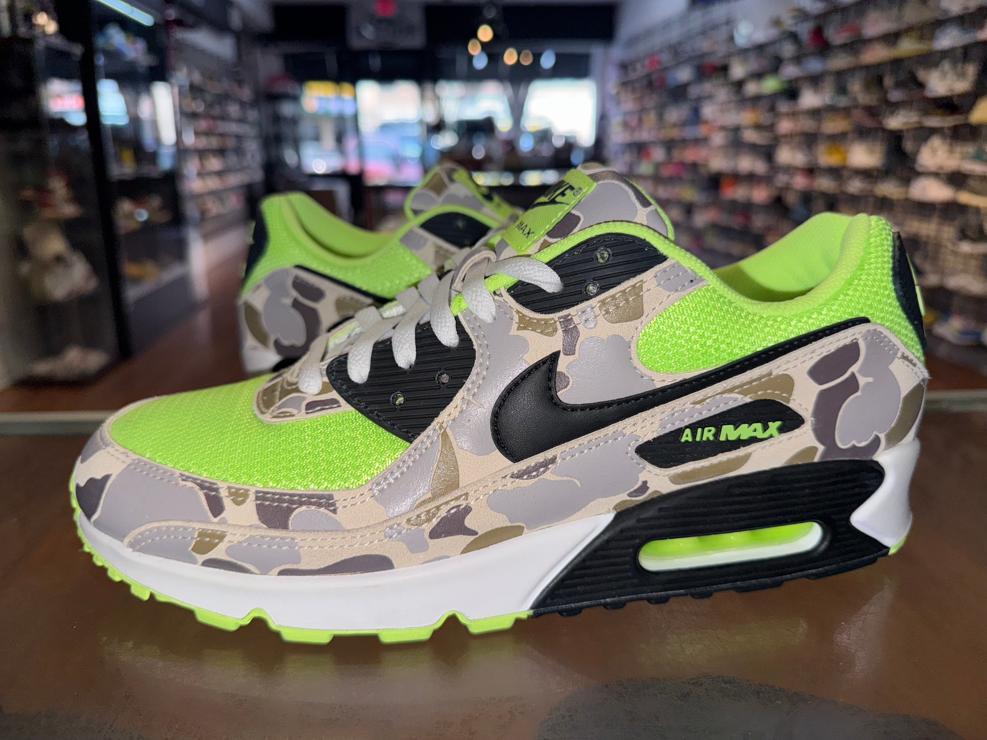 Size 11.5 Air Max 90 “Green Camo”
