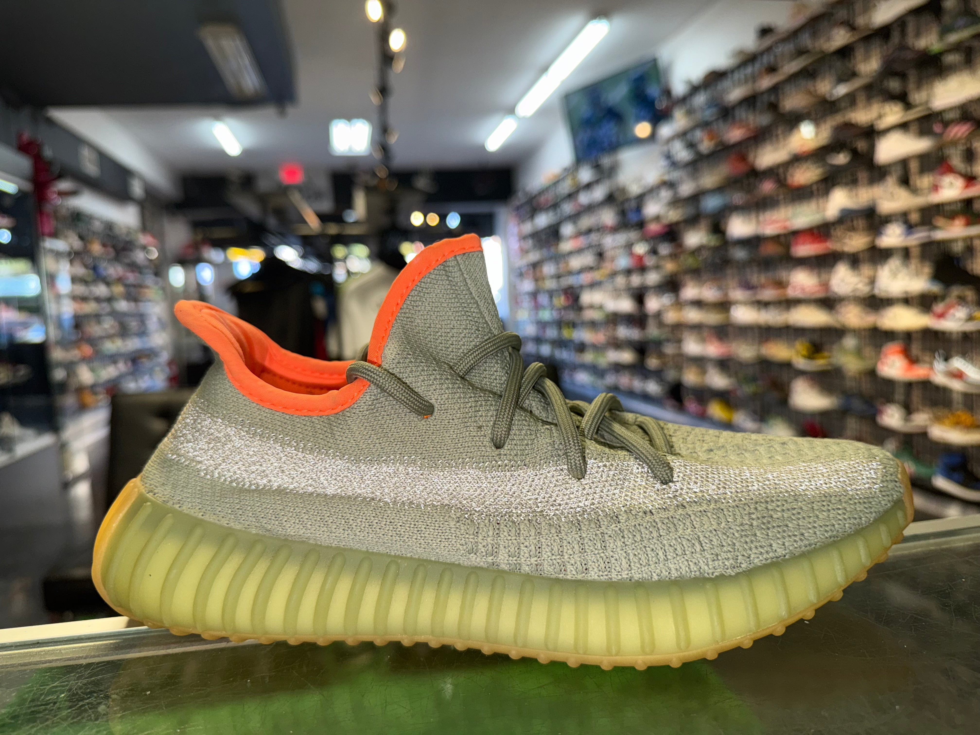 Size 7 Yeezy Boost 350 V2 "Desert Sage"