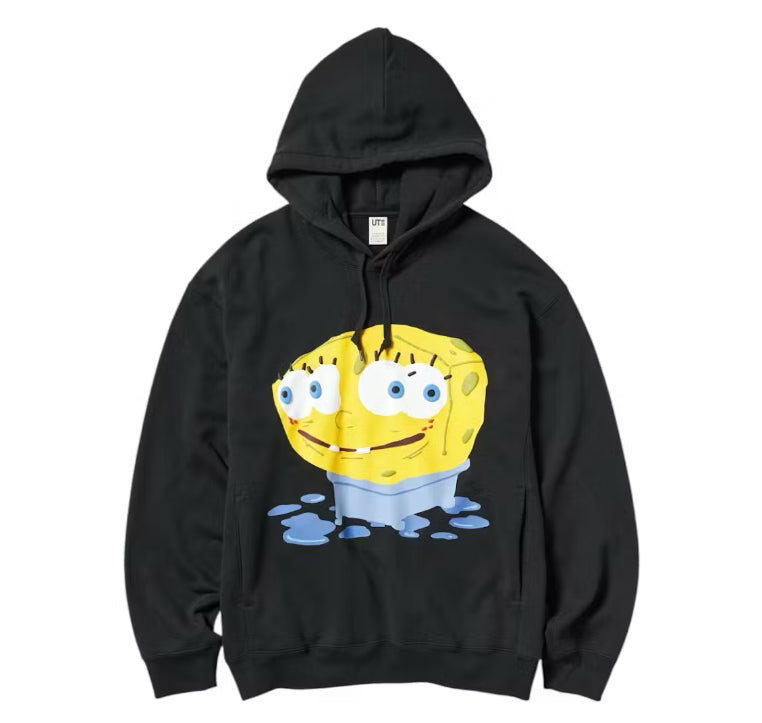 Size L CPFM x Uniqlo SpongeBob Hoodie “Black” Brand New