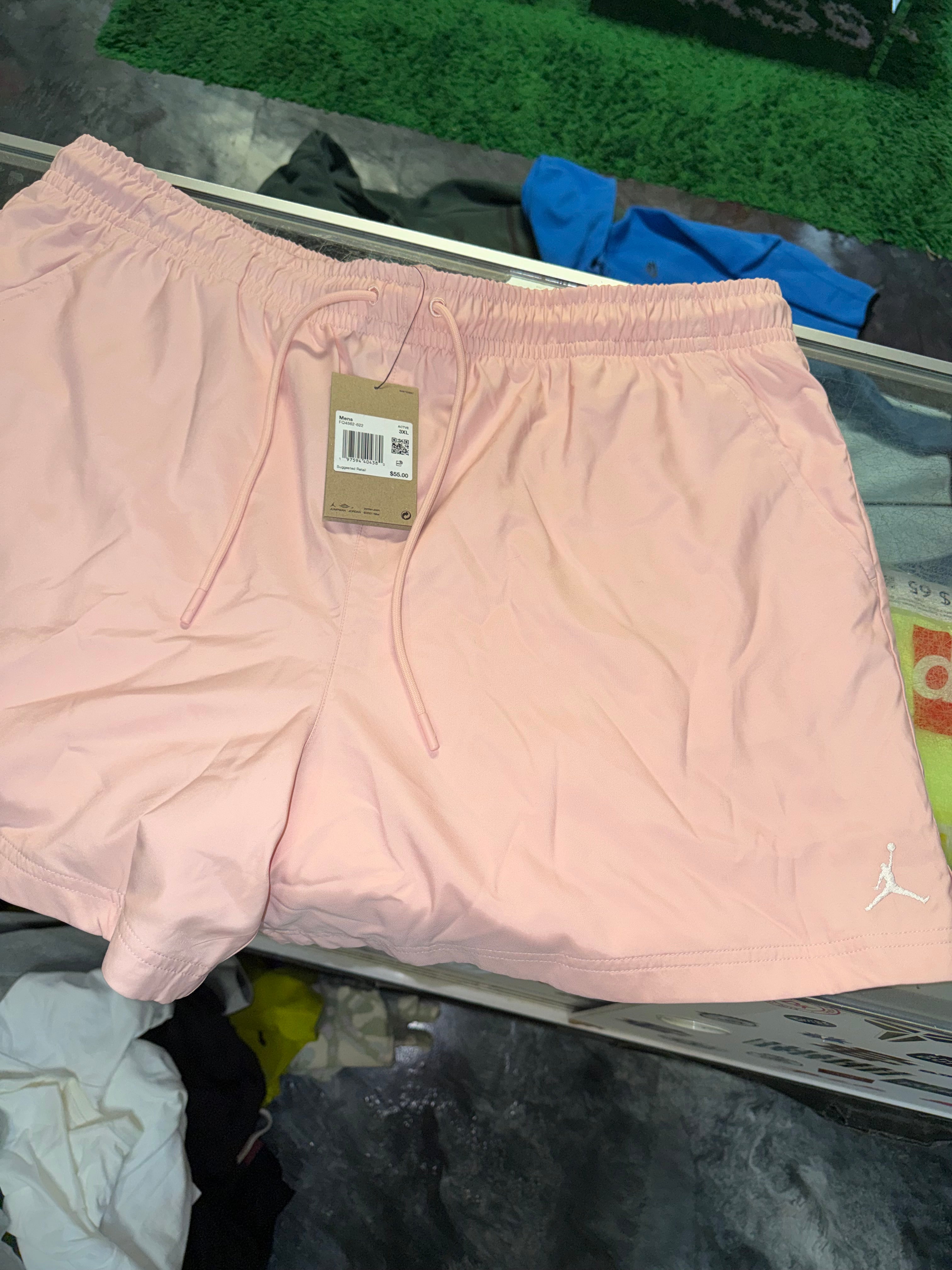 3XL Jordan Nylon Shorts Pink NEW