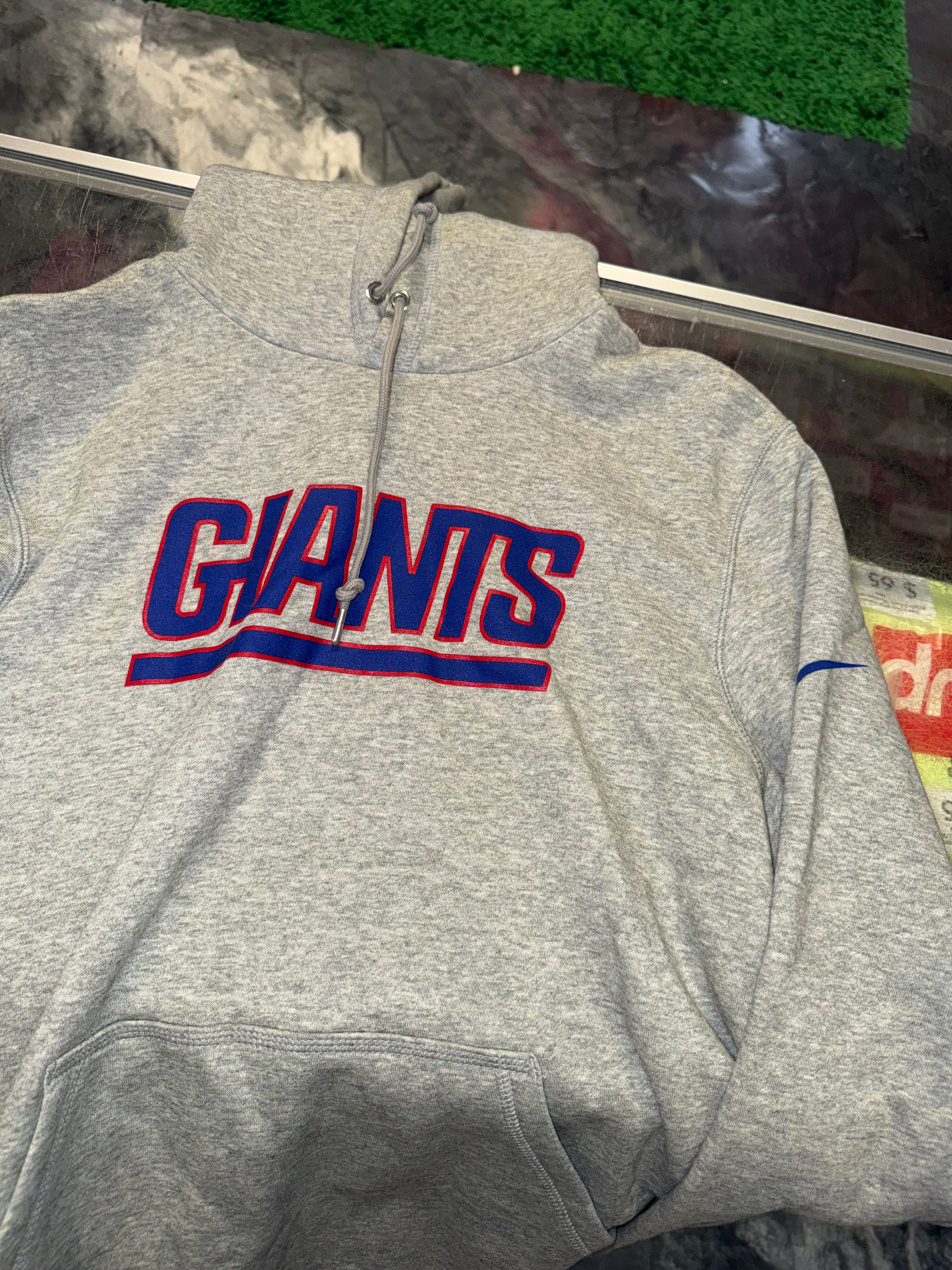 Medium Nike Giants Hoodie Grey
