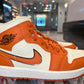 Size 6.5 (8w) Air Jordan 1 Mid “Sport Spice Orange” Brand New (Mall)