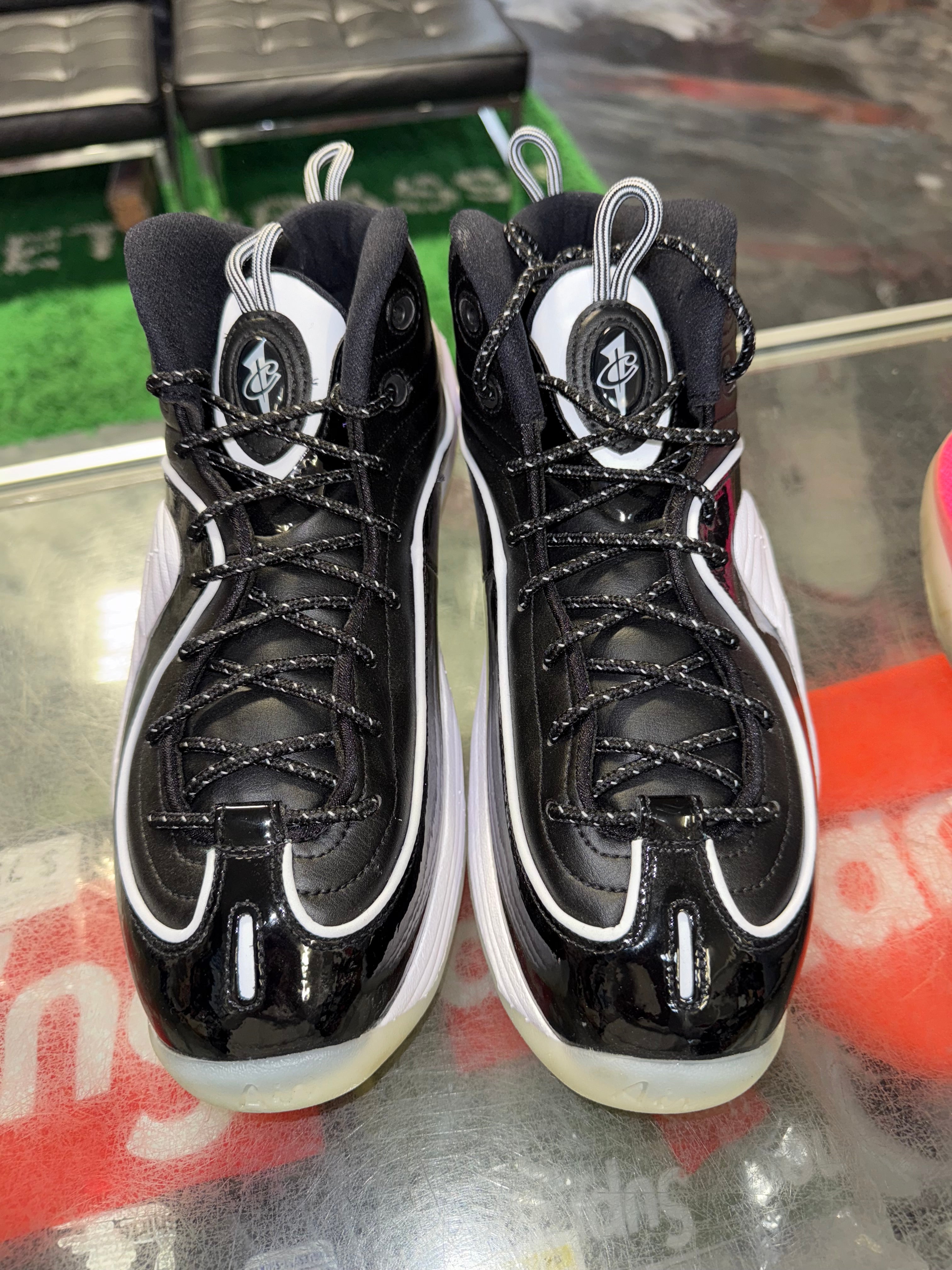 Size 11.5 Air Penny 2 "Black Patent Football Grey" Brand New