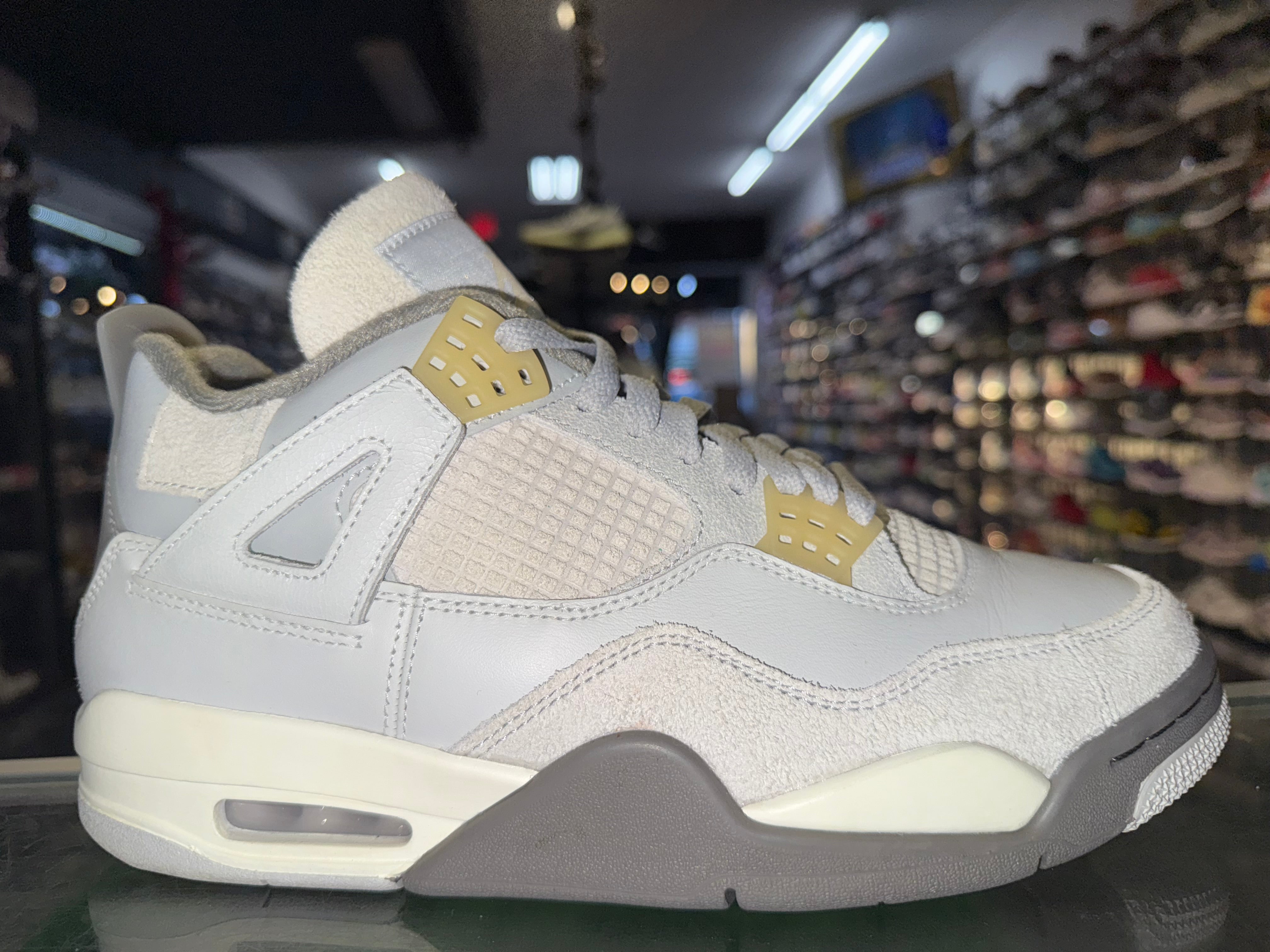 Size 8.5 Air Jordan 4 Craft "Photon Dust"