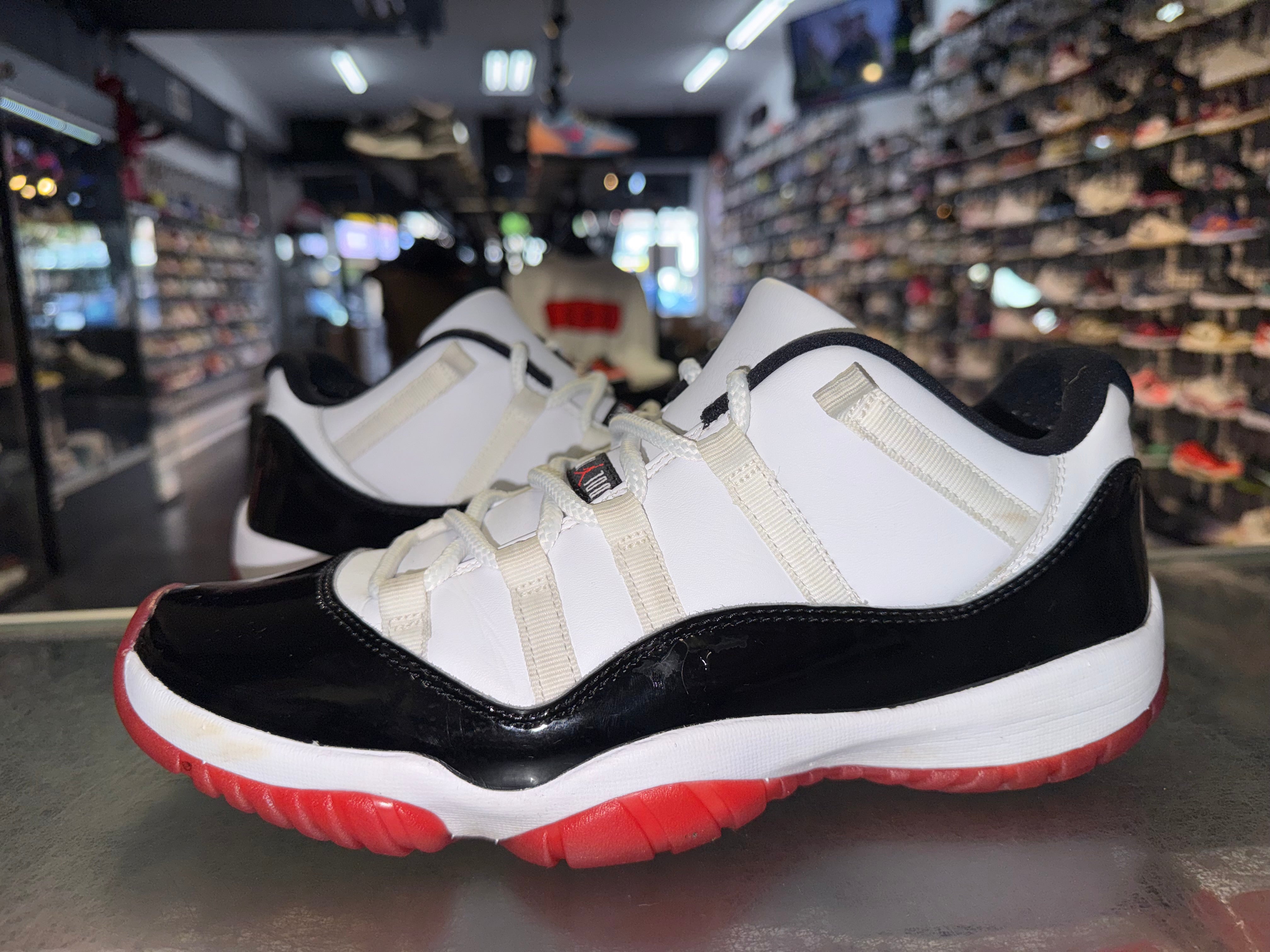 Size 11 Air Jordan 11 Low "Concord Bred"