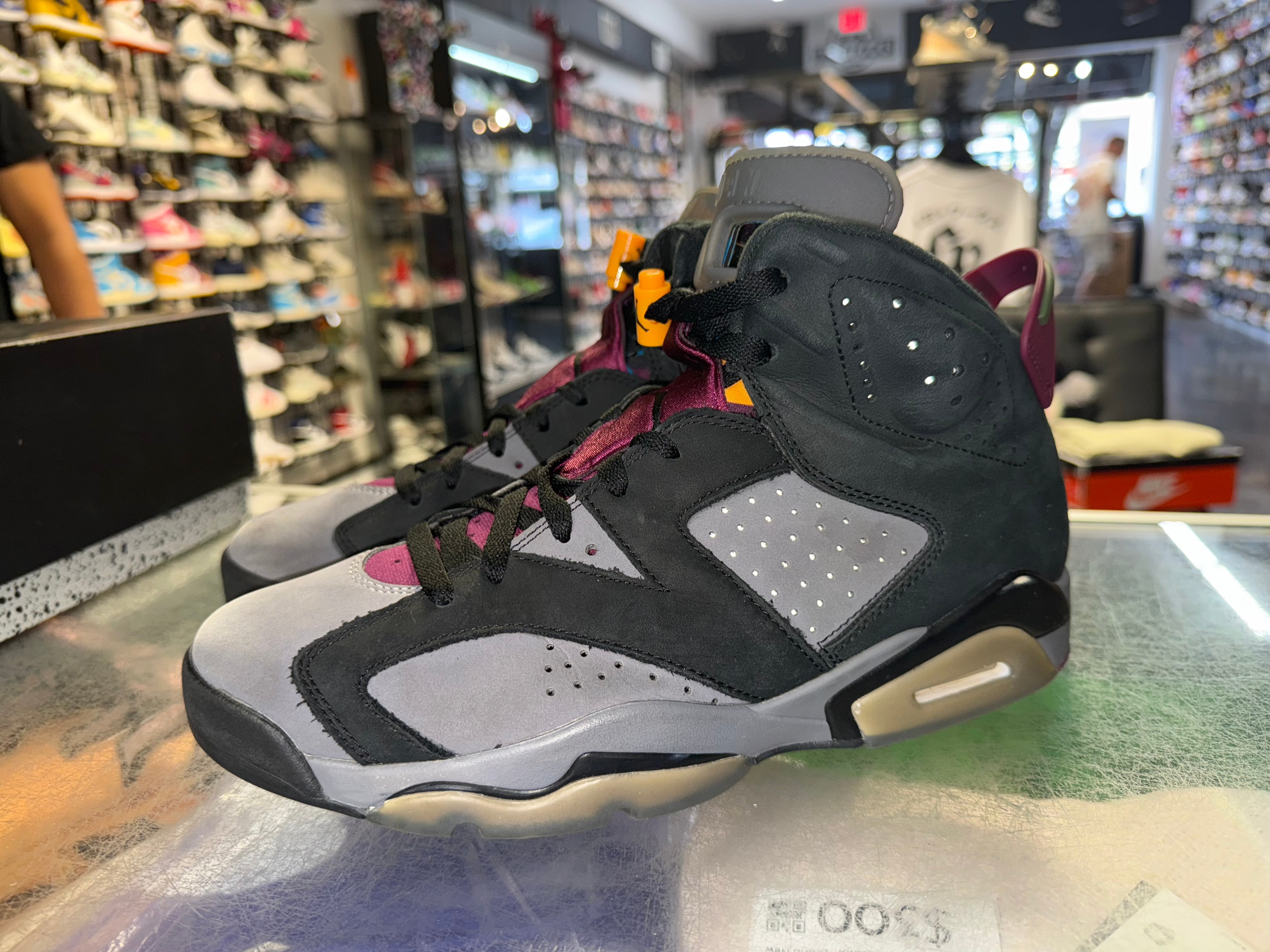 Size 9.5 Air Jordan 6 "Bordeaux"