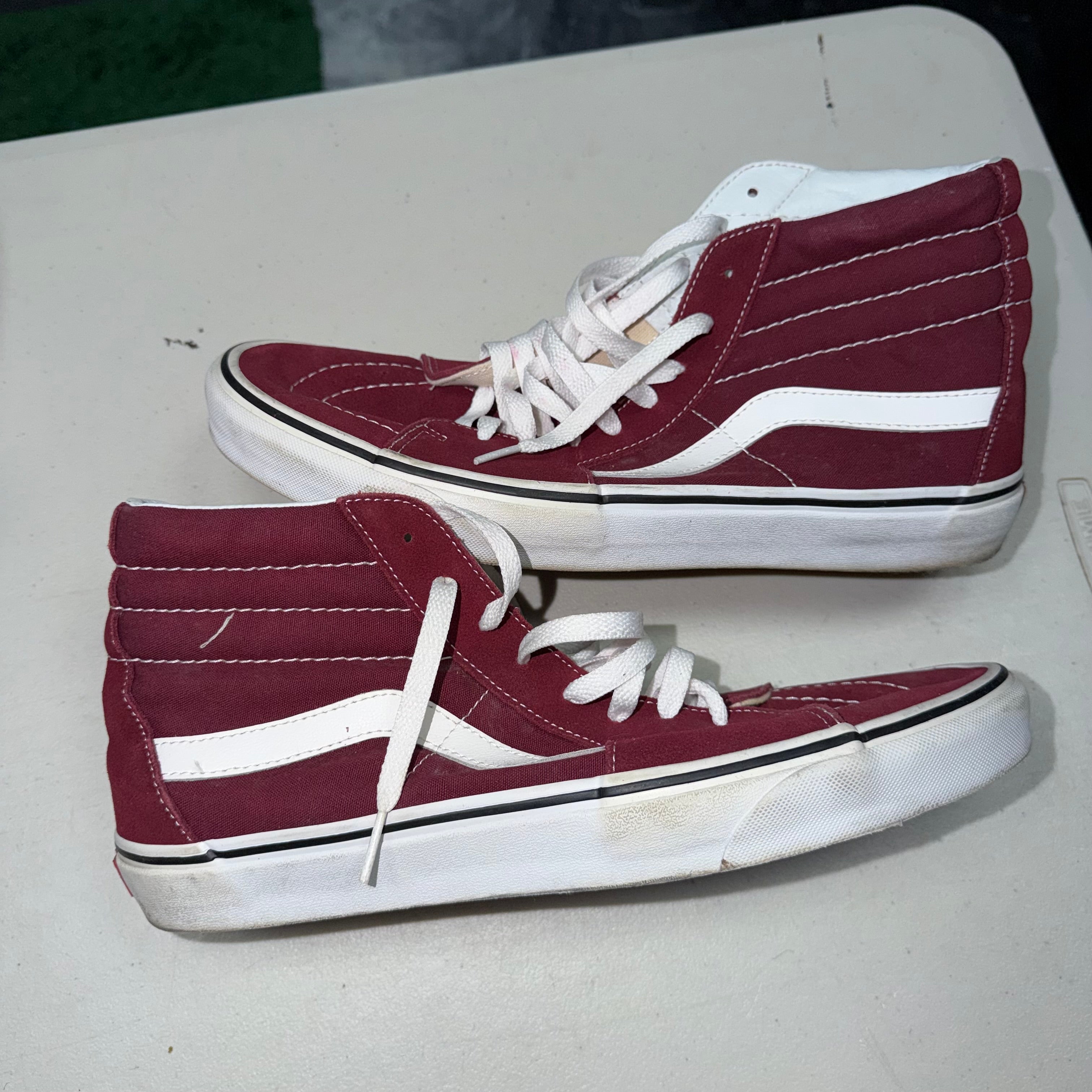 Size 12 Vans Maroon - NB