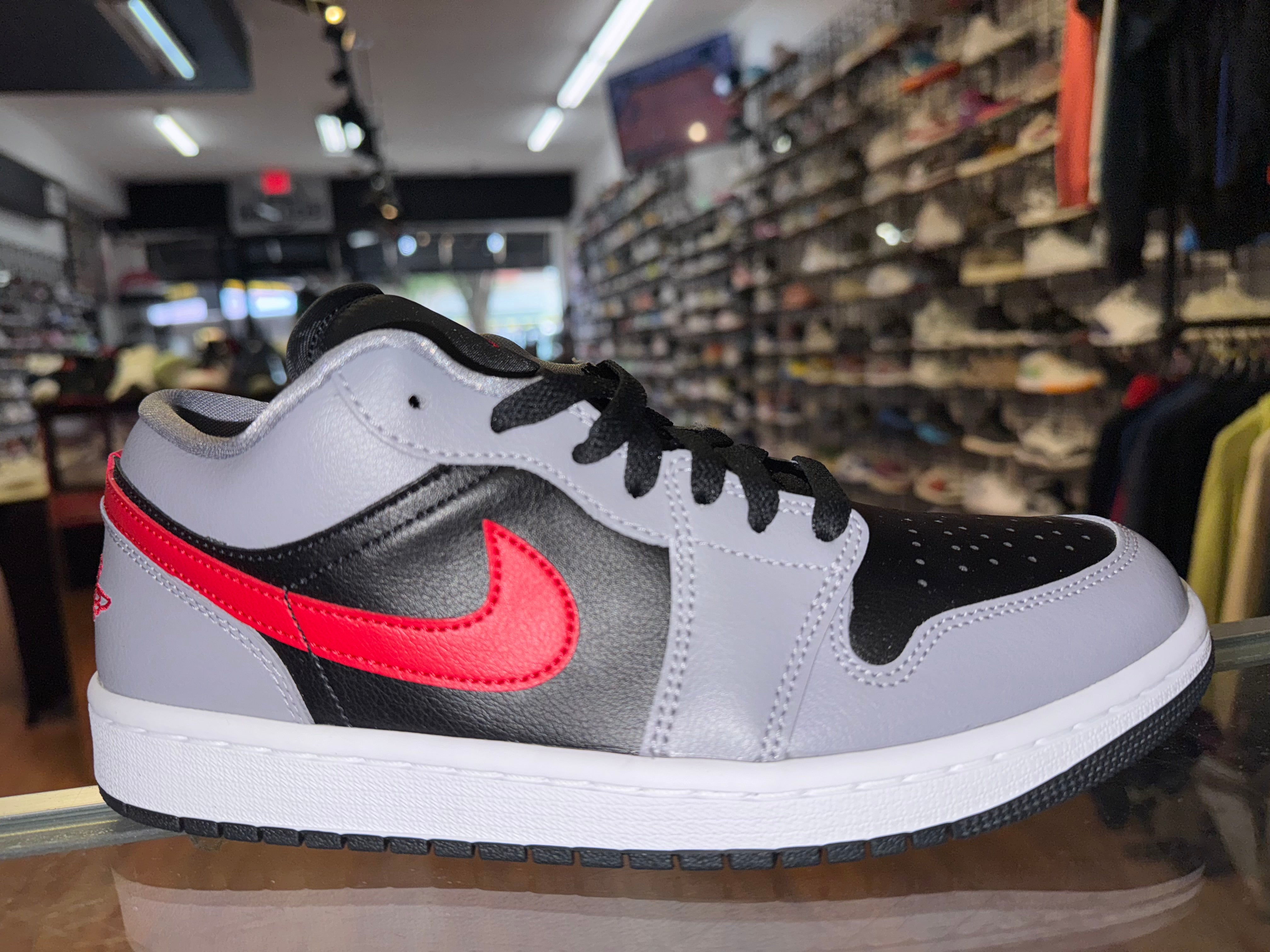 Size 7 (8.5W) Air Jordan 1 Low “Cement Iron Red” Brand New